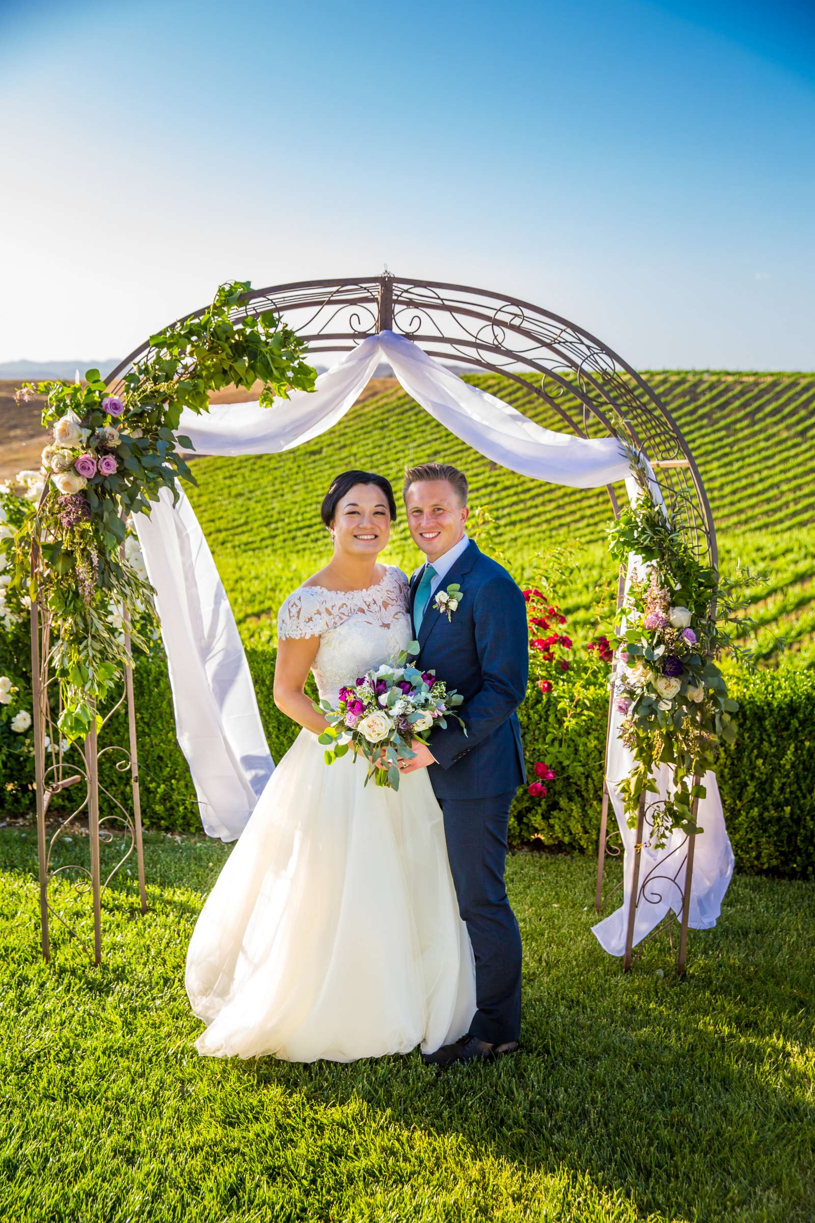 Callaway Vineyards & Winery Wedding coordinated by Hannah Smith Events, Victoria and Aaron Wedding Photo #106 by True Photography