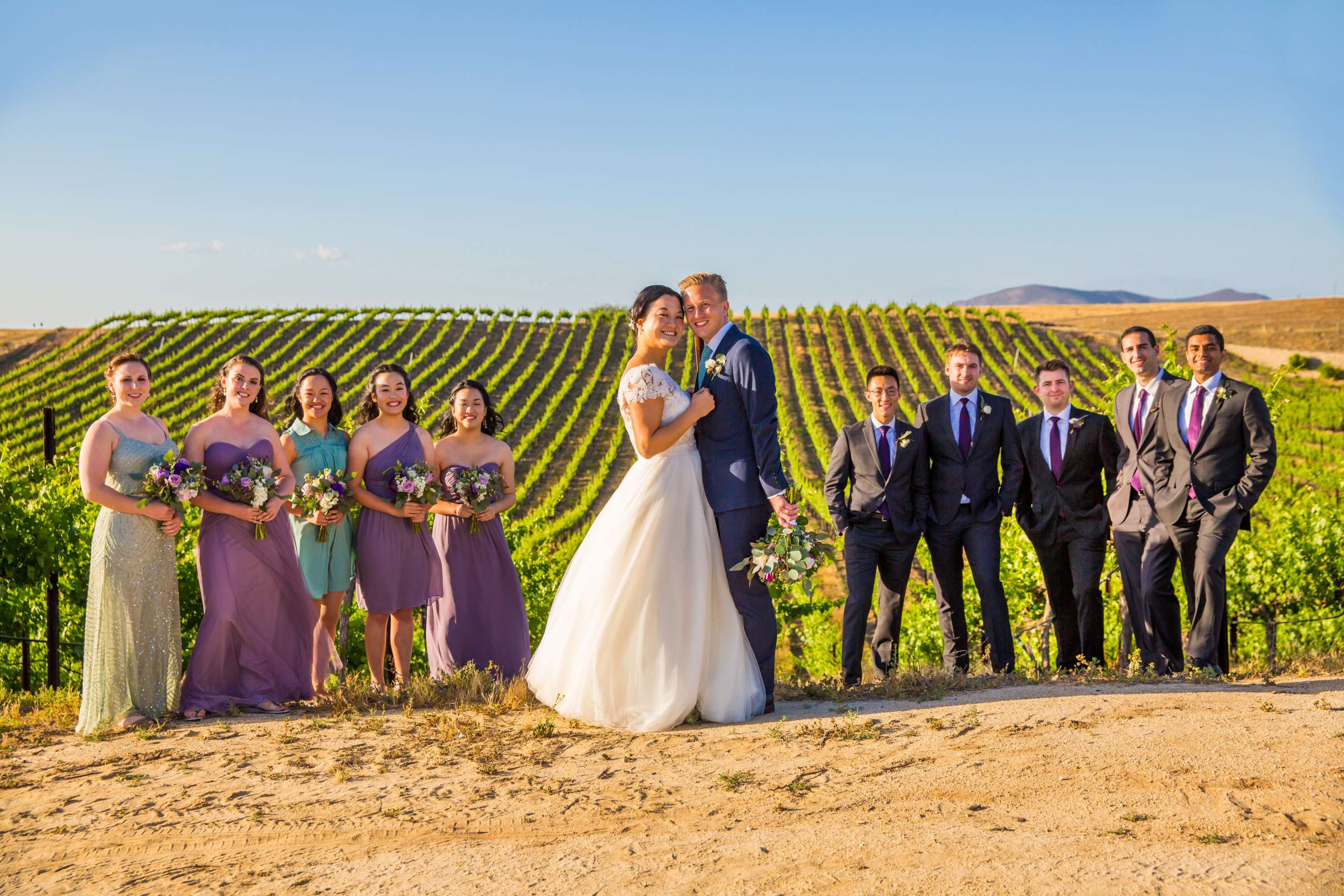 Callaway Vineyards & Winery Wedding coordinated by Hannah Smith Events, Victoria and Aaron Wedding Photo #109 by True Photography
