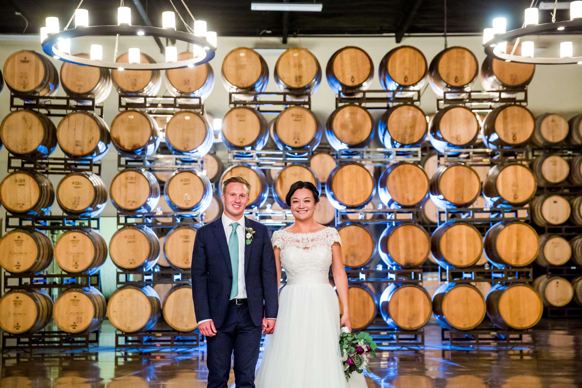 Callaway Vineyards & Winery Wedding coordinated by Hannah Smith Events, Victoria and Aaron Wedding Photo #7 by True Photography