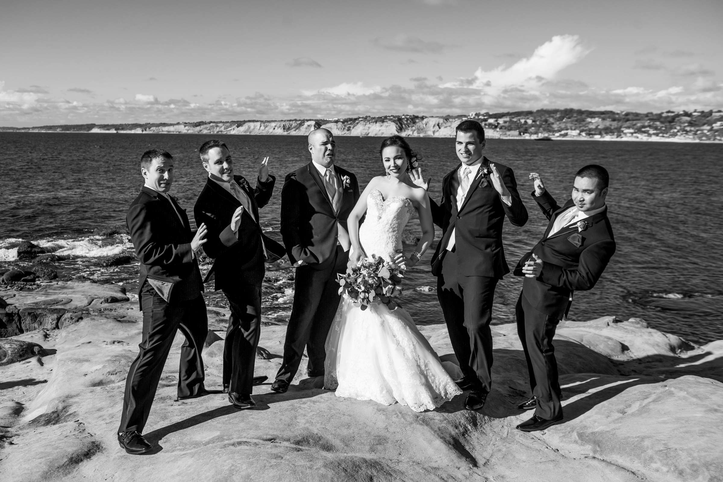 La Valencia Wedding coordinated by Crown Weddings, Autumn and Steven Wedding Photo #222907 by True Photography