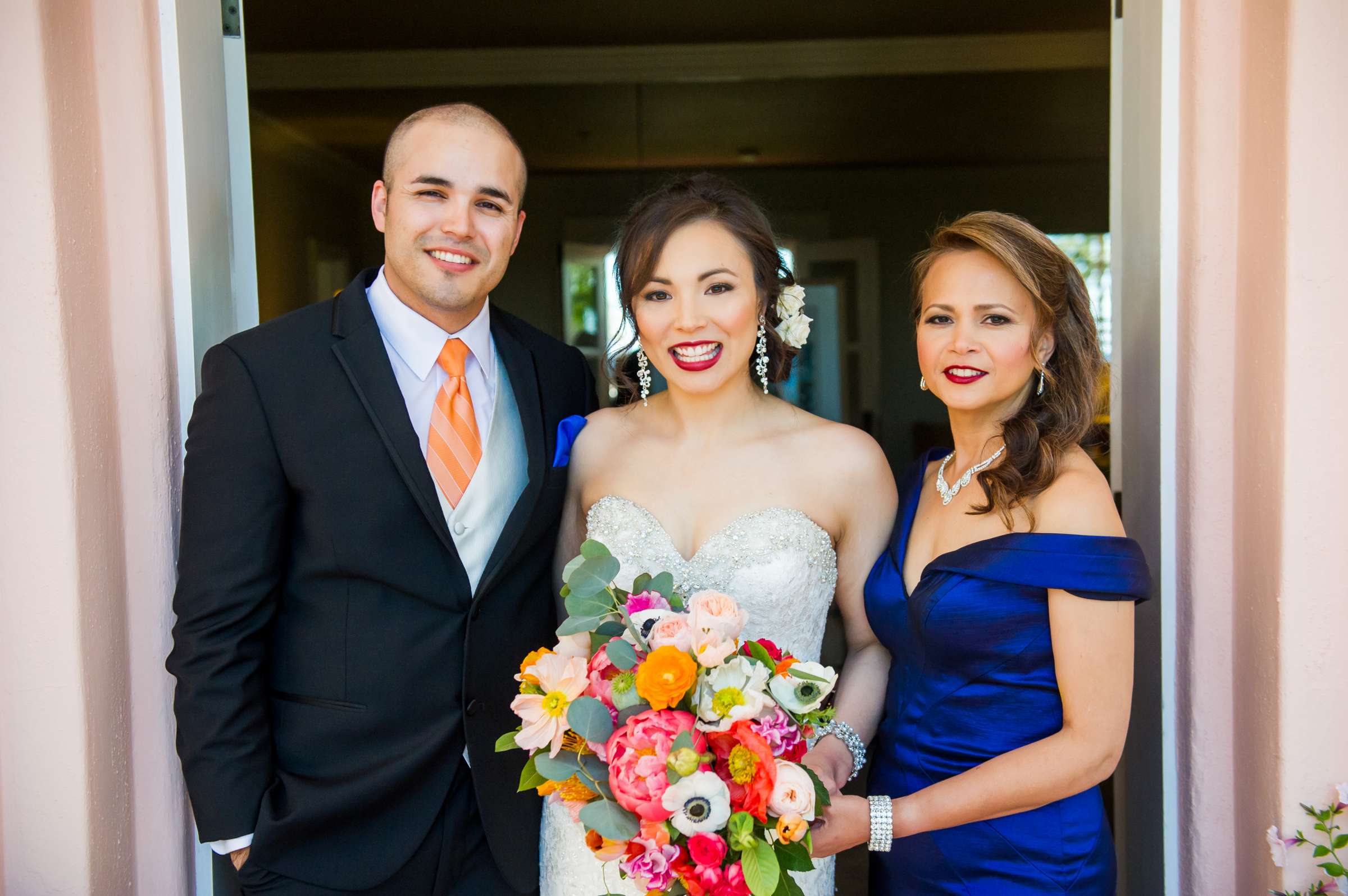 La Valencia Wedding coordinated by Crown Weddings, Autumn and Steven Wedding Photo #222933 by True Photography