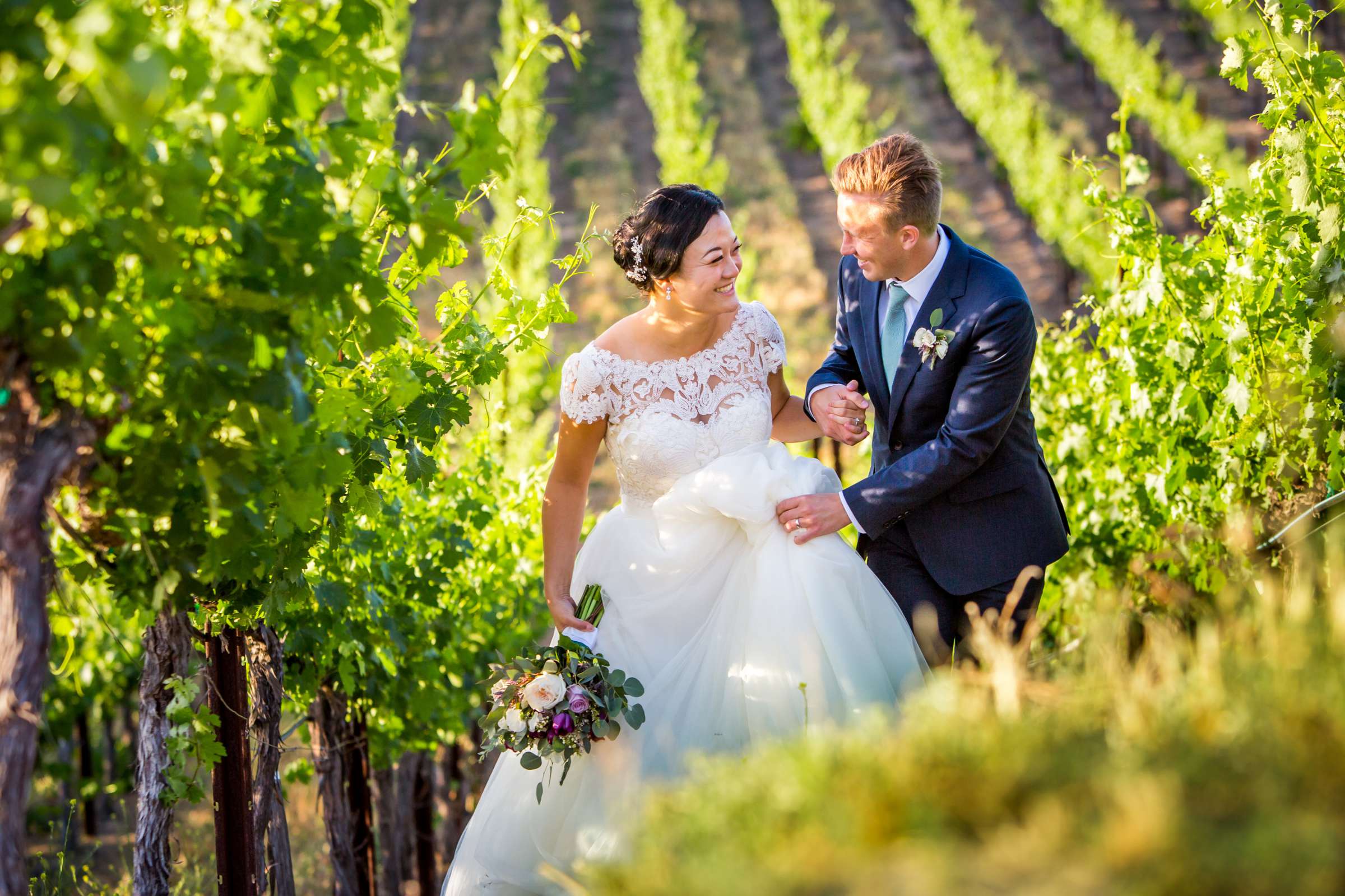 Callaway Vineyards & Winery Wedding coordinated by Hannah Smith Events, Victoria and Aaron Wedding Photo #1 by True Photography