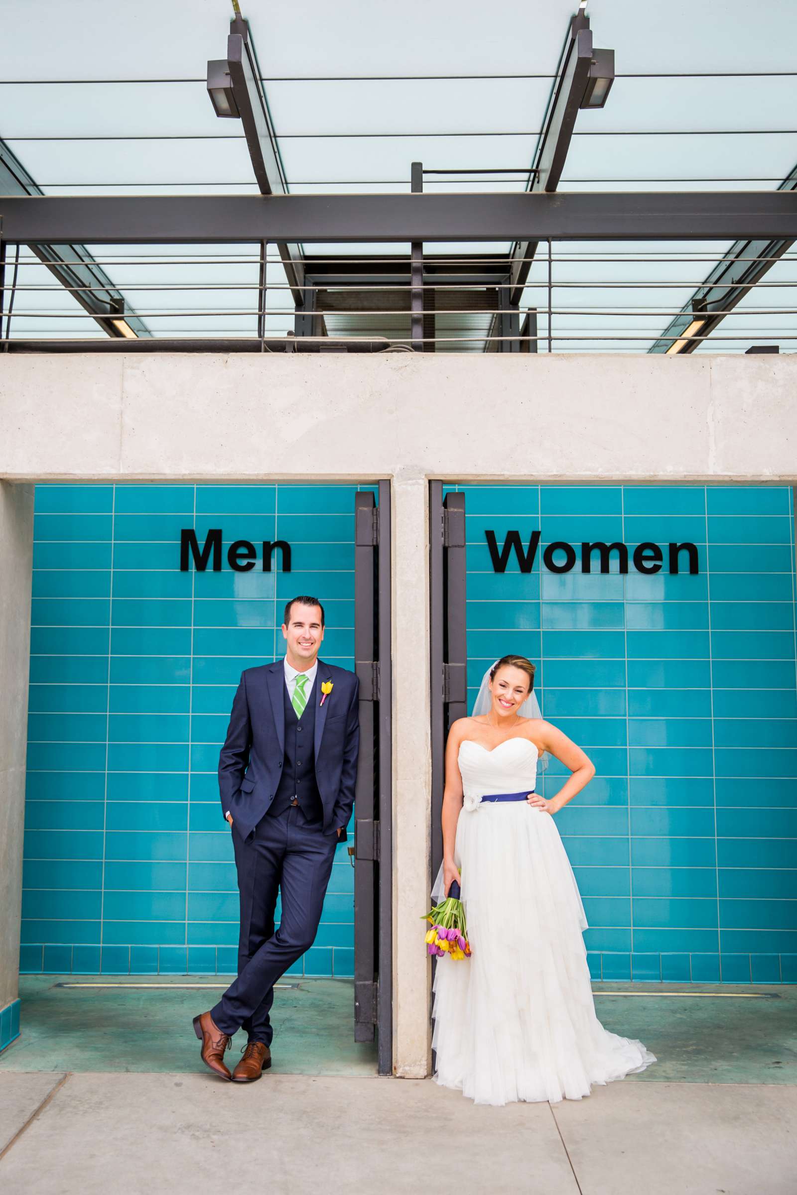 Aqua colors, Photographers Favorite at Waterfront Park Wedding coordinated by Pebble Red Events, Jessica and Nick Wedding Photo #1 by True Photography