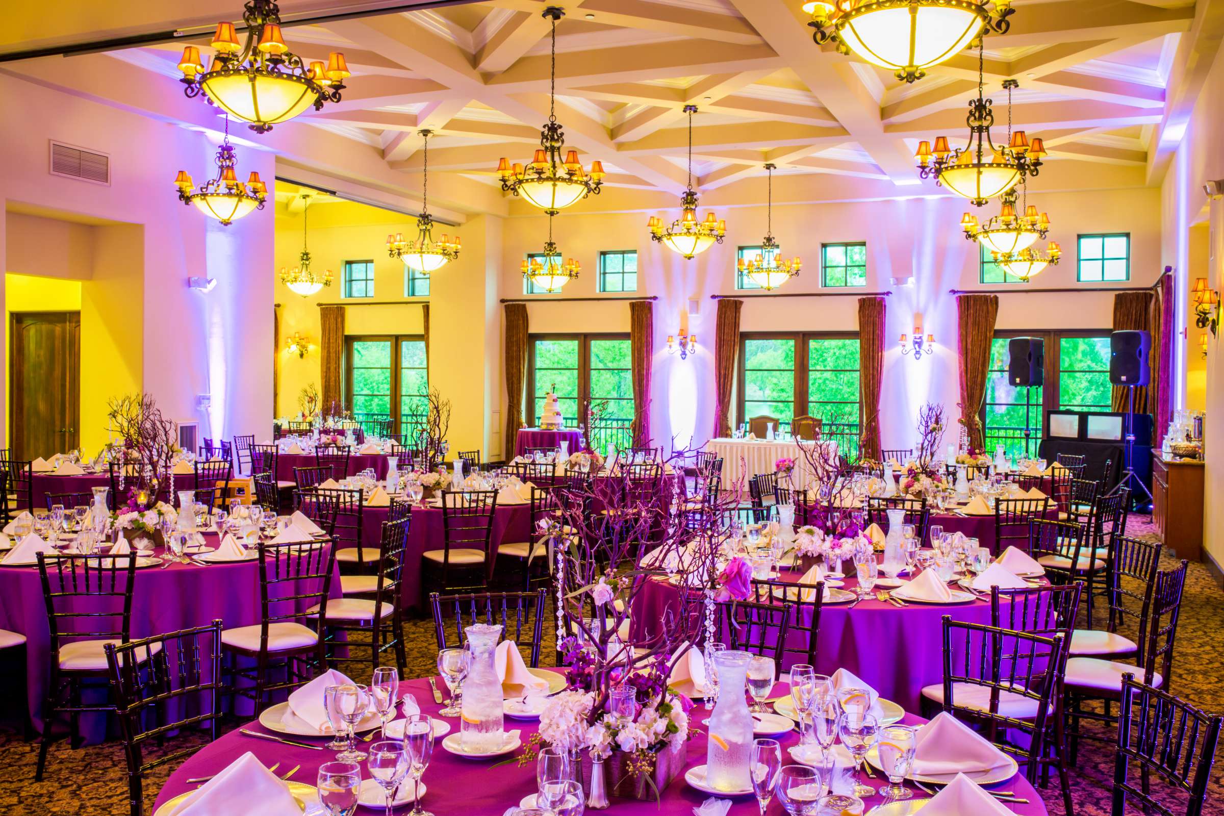 Purple colors, Reception at, Photo #17 by True Photography