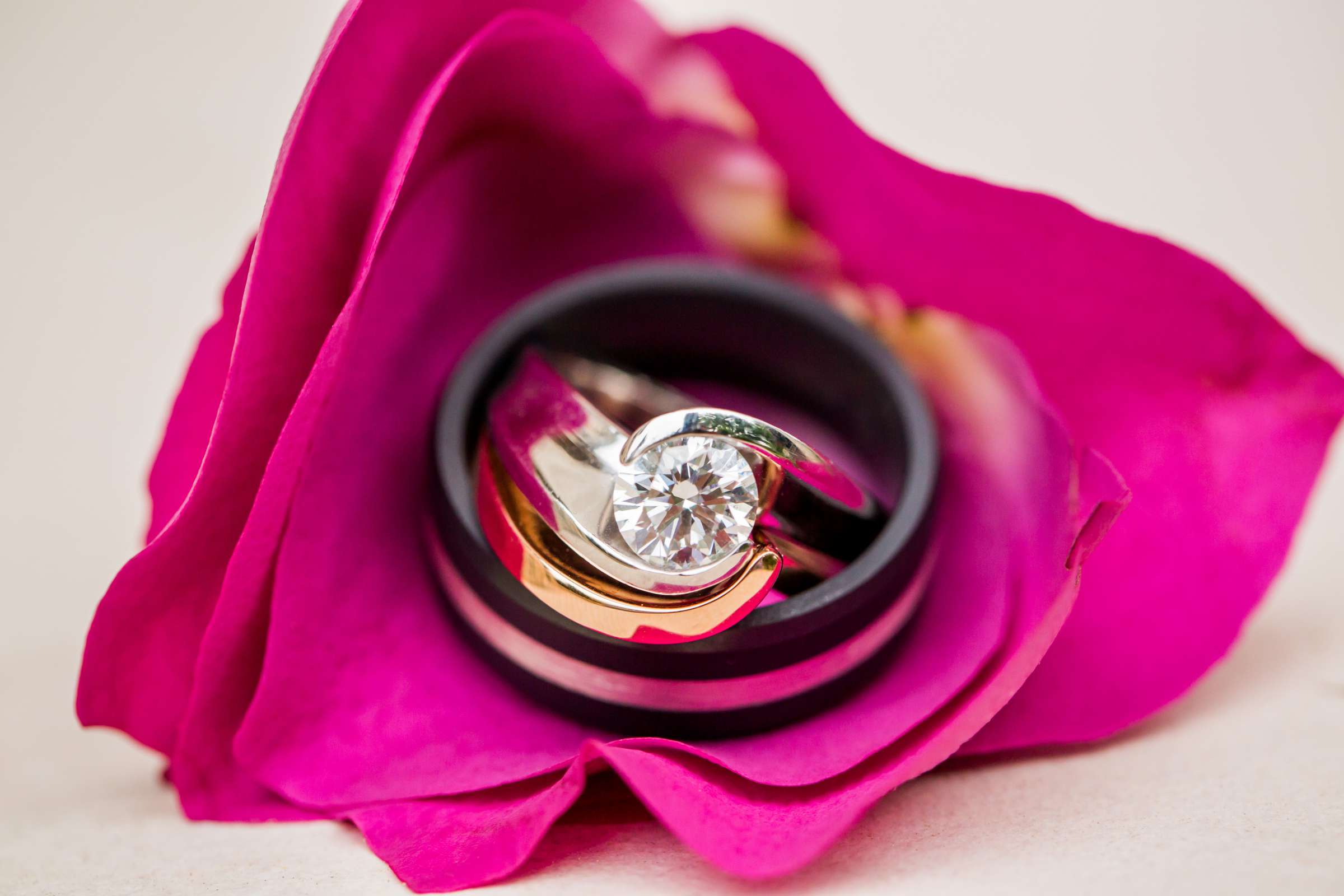Pink colors, Rings at Grant Humphrey's Goveners Mansion Wedding, Laura and Guy Wedding Photo #56 by True Photography