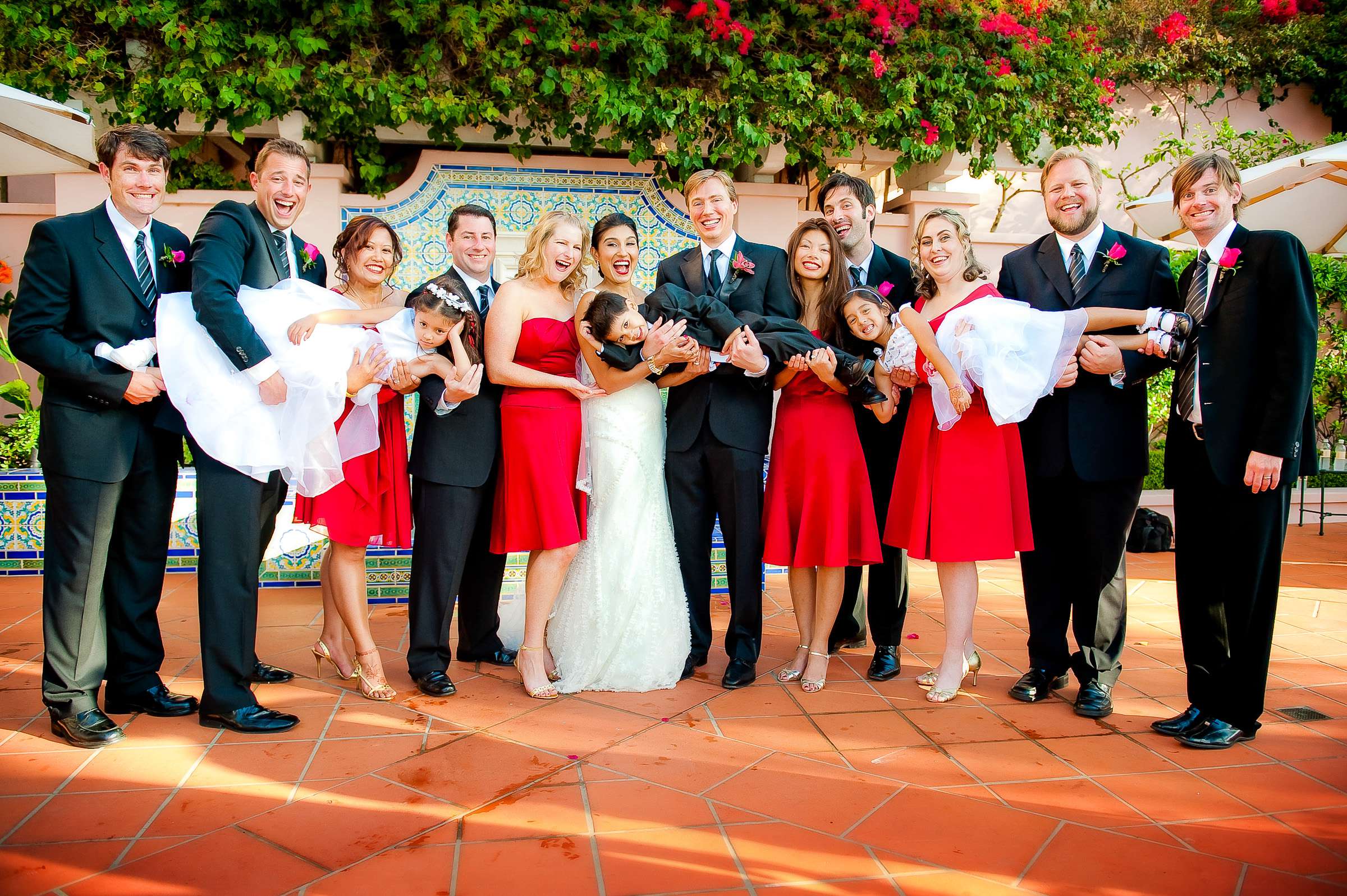La Valencia Wedding coordinated by Crown Weddings, Naveen and Bill Wedding Photo #225282 by True Photography
