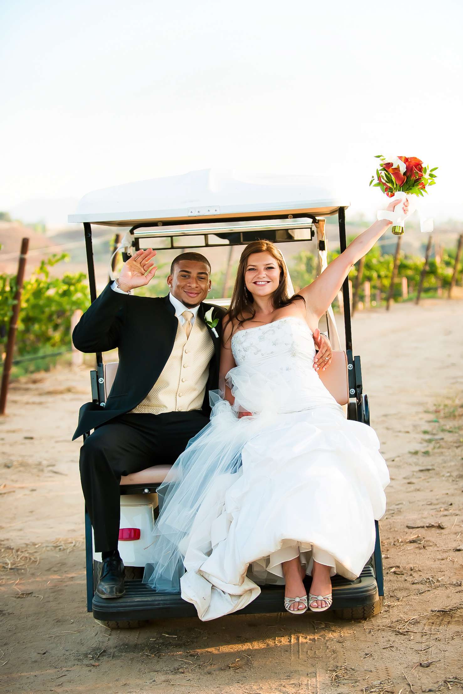 South Coast Winery Wedding, Brooke and Jamaal Wedding Photo #25 by True Photography