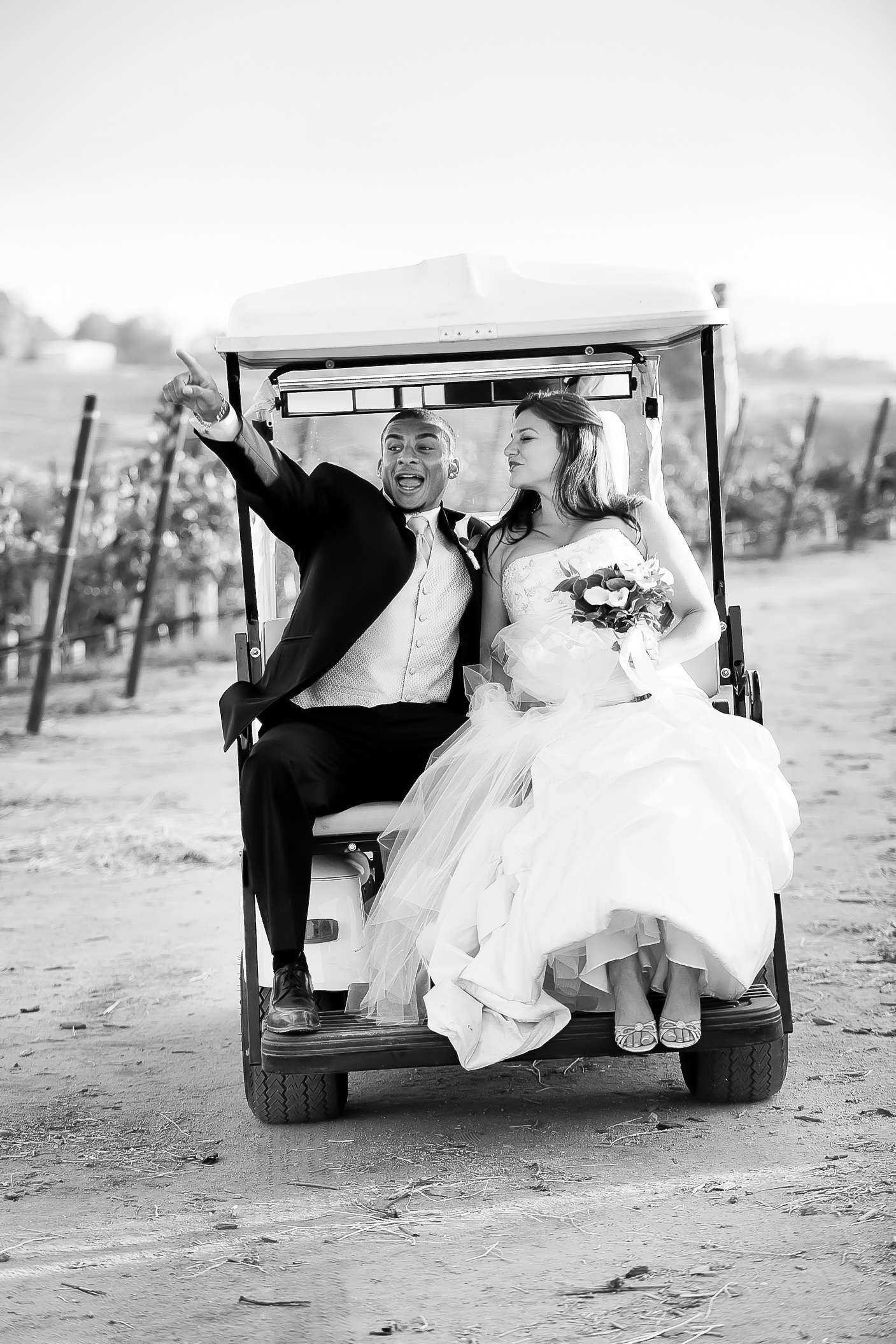 South Coast Winery Wedding, Brooke and Jamaal Wedding Photo #26 by True Photography