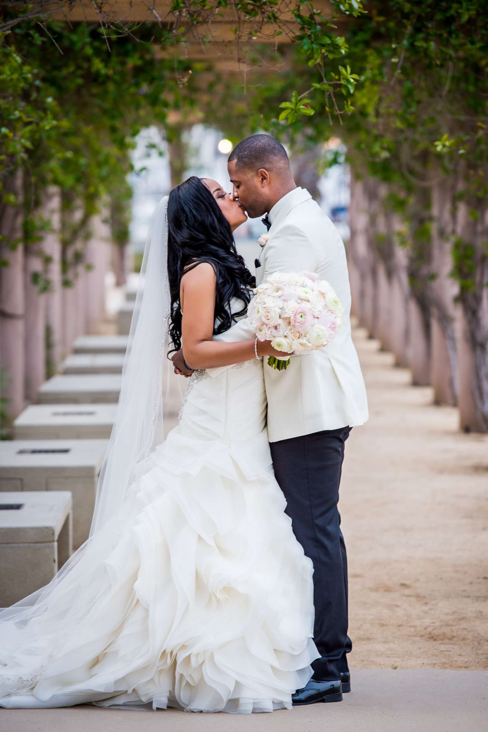 Coronado Community Center Wedding coordinated by First Comes Love Weddings & Events, Nikia and Charles Wedding Photo #226136 by True Photography