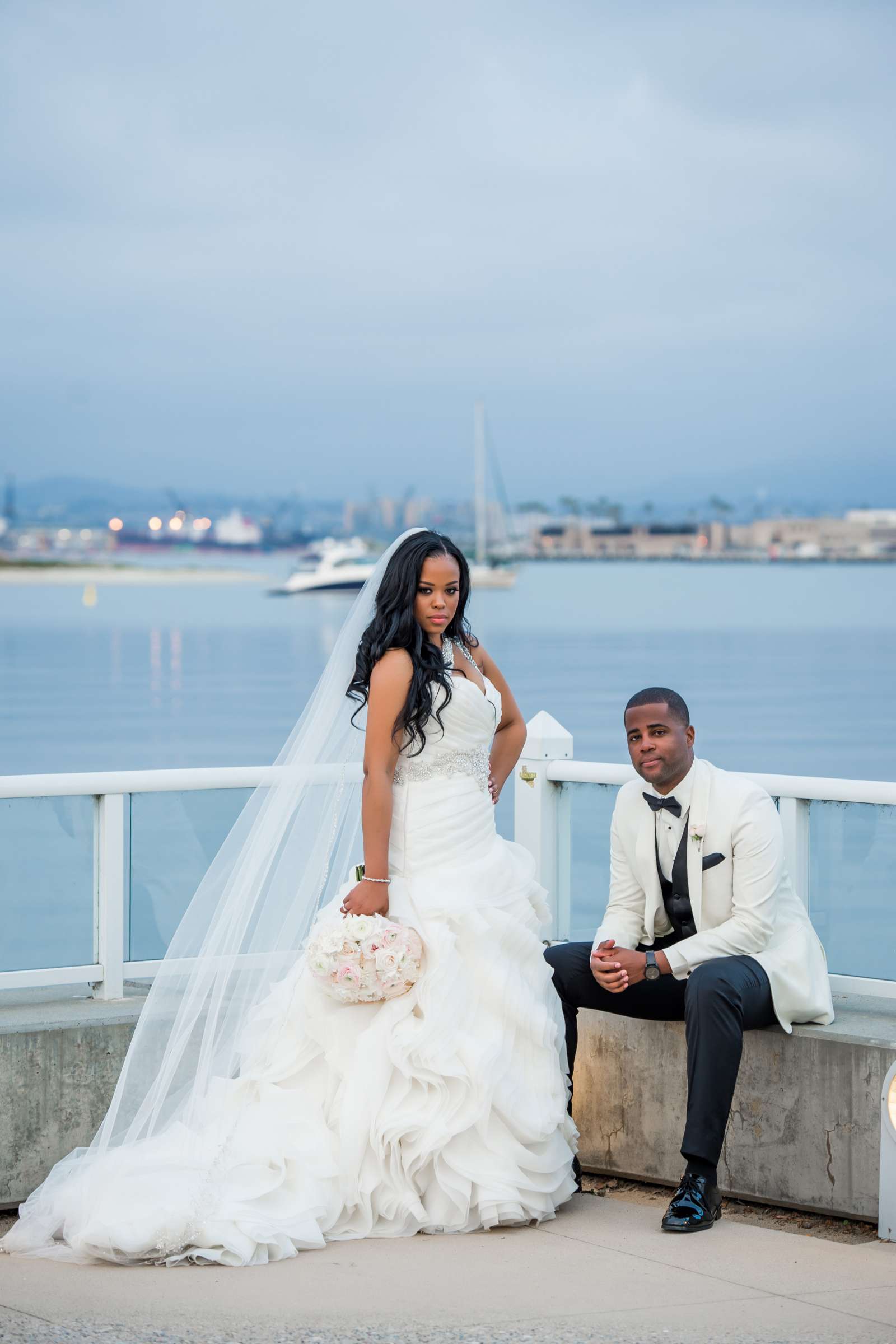 Coronado Community Center Wedding coordinated by First Comes Love Weddings & Events, Nikia and Charles Wedding Photo #226142 by True Photography