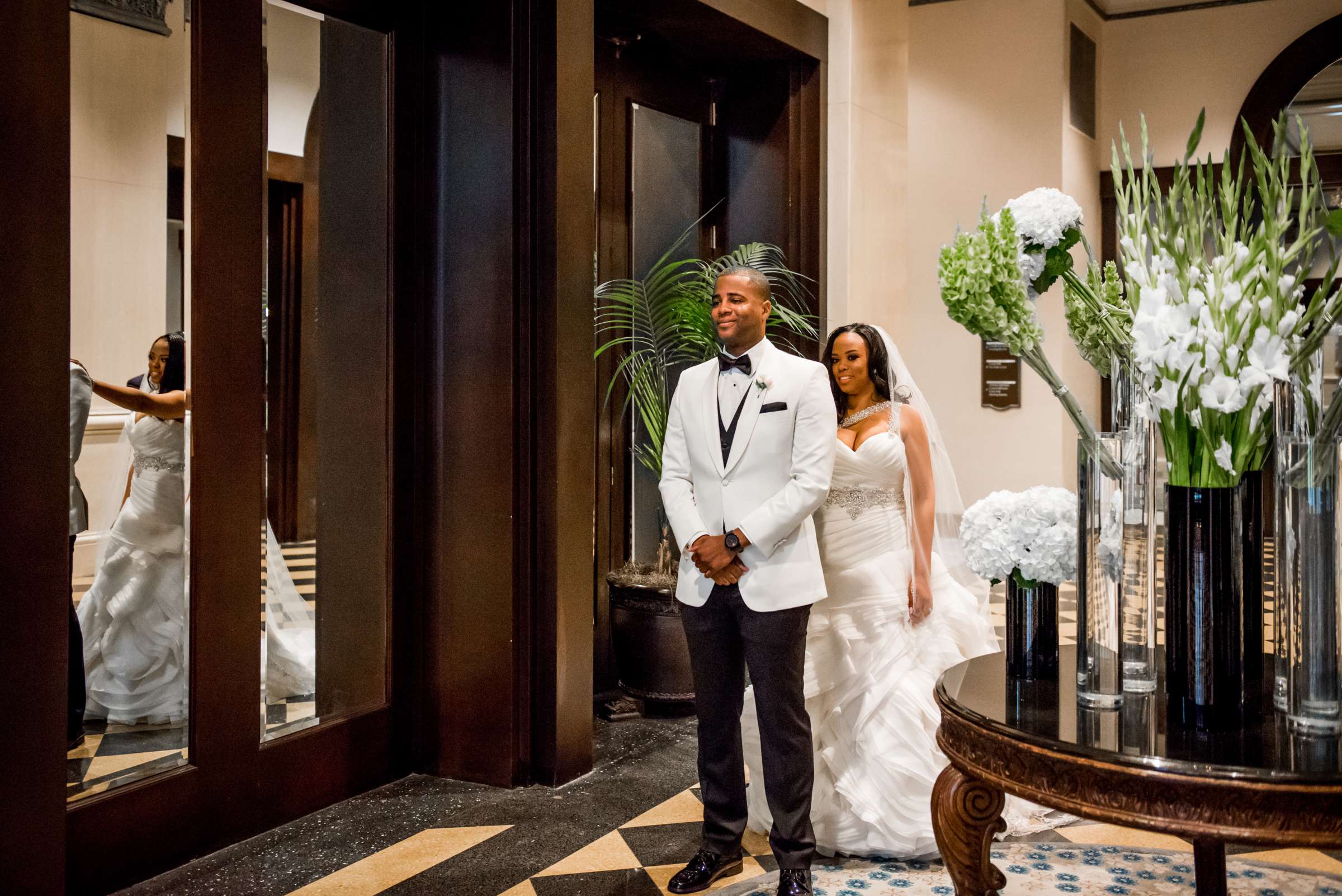 Coronado Community Center Wedding coordinated by First Comes Love Weddings & Events, Nikia and Charles Wedding Photo #226171 by True Photography