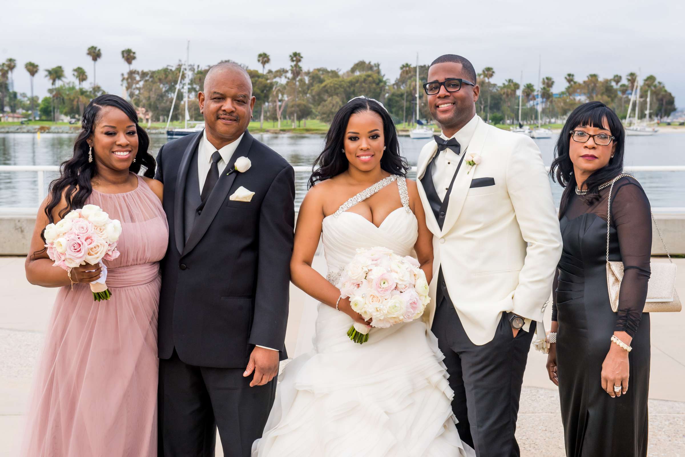 Coronado Community Center Wedding coordinated by First Comes Love Weddings & Events, Nikia and Charles Wedding Photo #226194 by True Photography