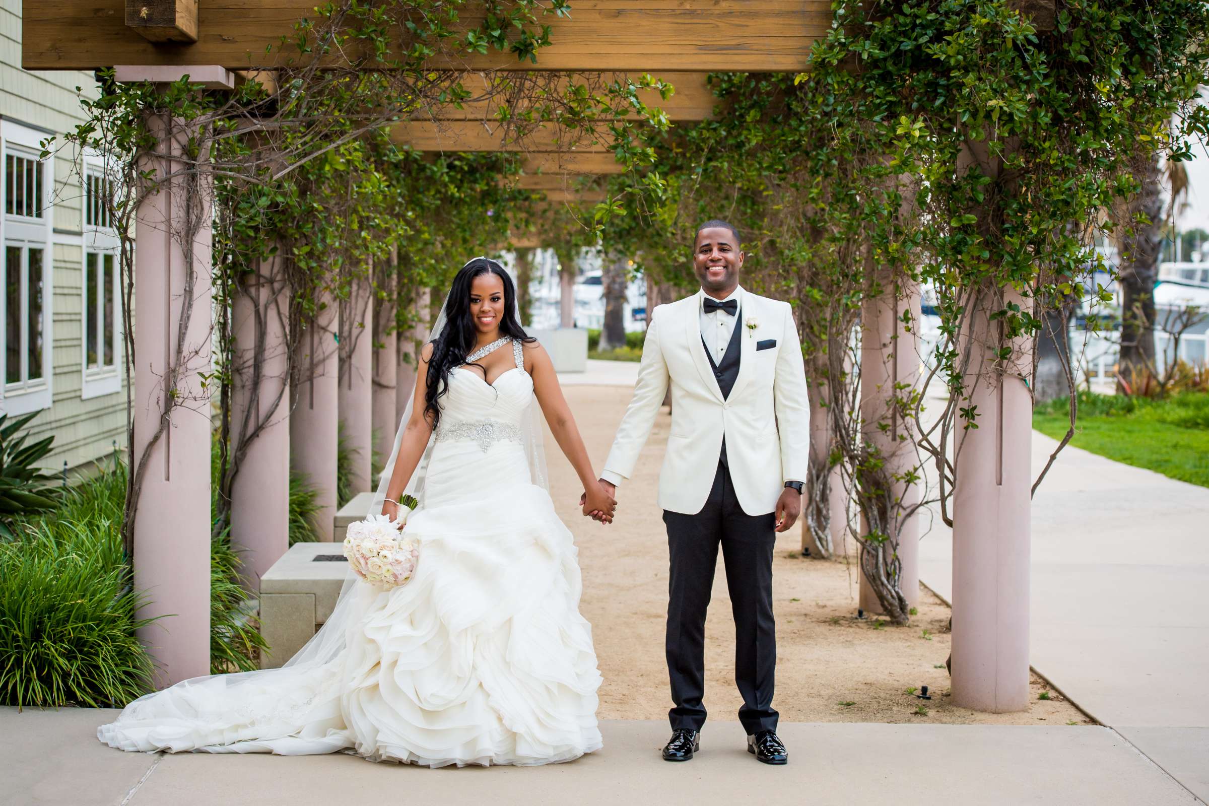 Coronado Community Center Wedding coordinated by First Comes Love Weddings & Events, Nikia and Charles Wedding Photo #226200 by True Photography