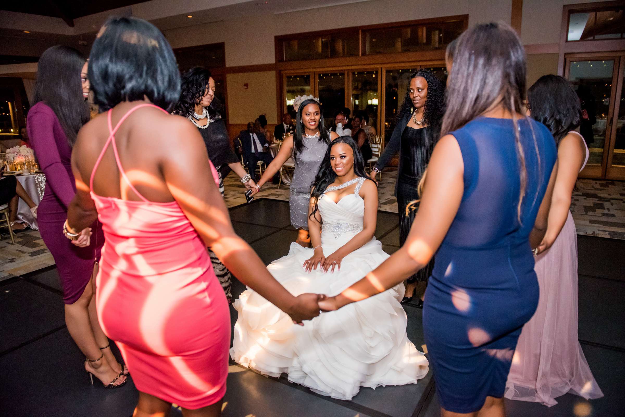 Coronado Community Center Wedding coordinated by First Comes Love Weddings & Events, Nikia and Charles Wedding Photo #226233 by True Photography