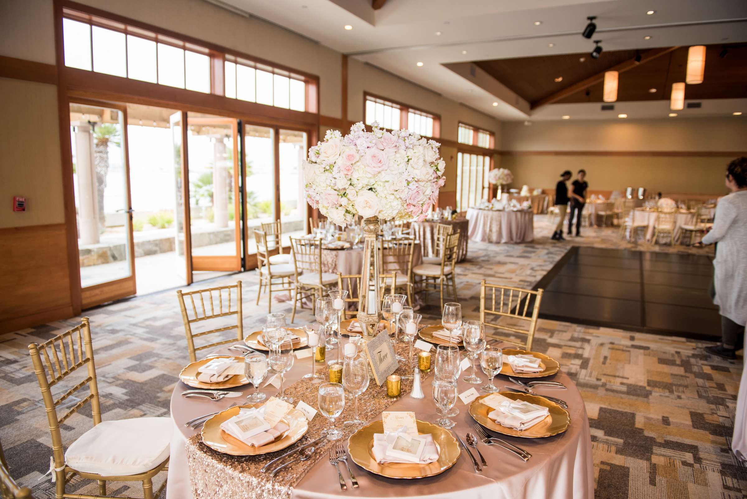 Coronado Community Center Wedding coordinated by First Comes Love Weddings & Events, Nikia and Charles Wedding Photo #226276 by True Photography