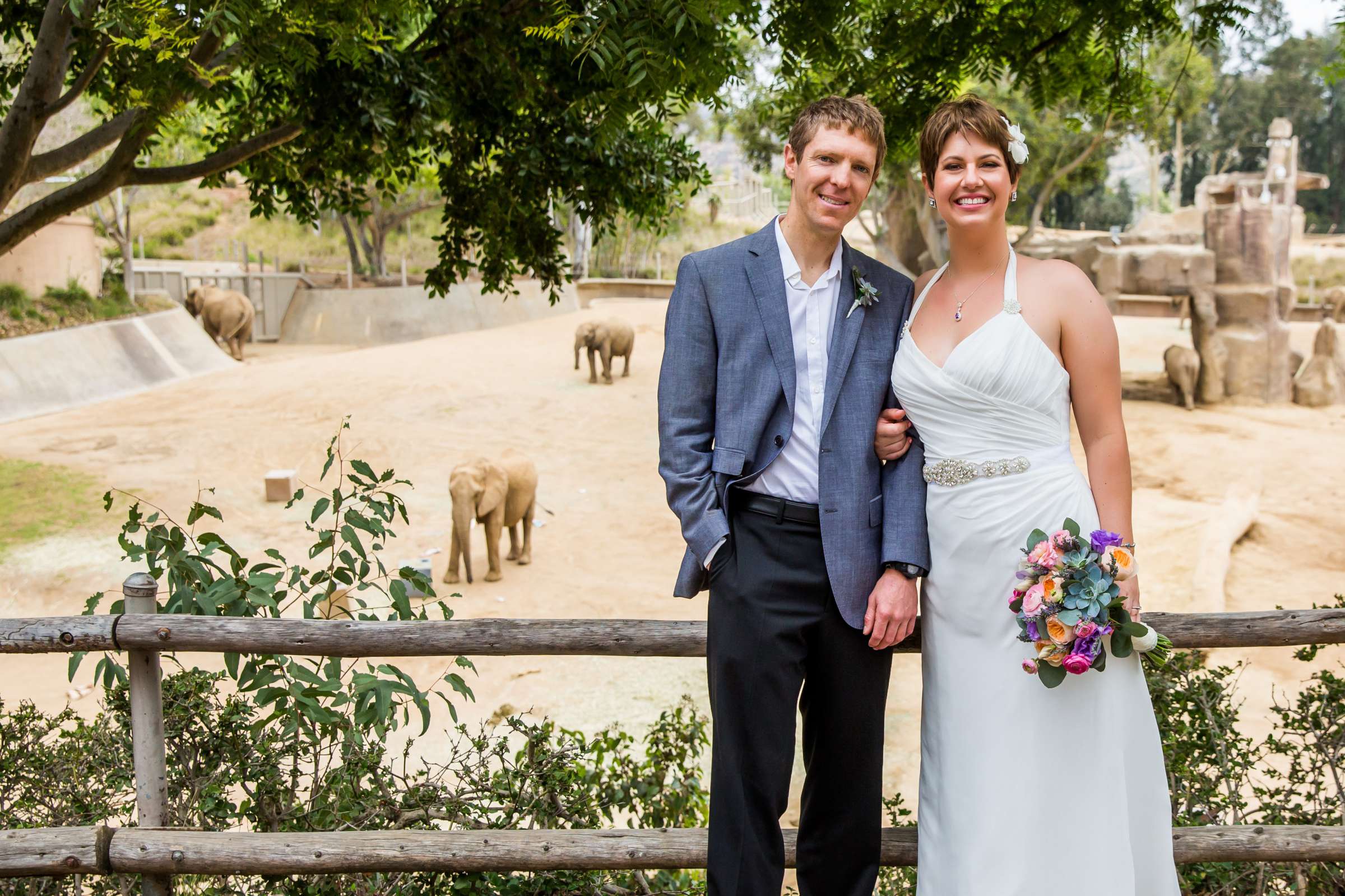 Safari Park Wedding, Ariane and Kenyon Wedding Photo #227375 by True Photography