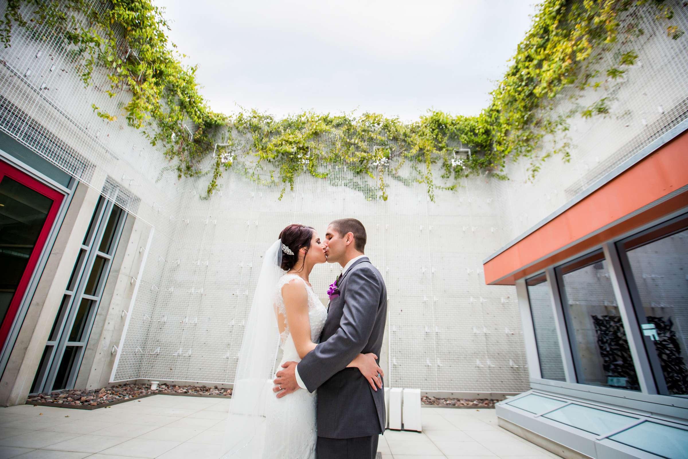 San Diego Central Library Wedding, Ashley and Mark Wedding Photo #1 by True Photography