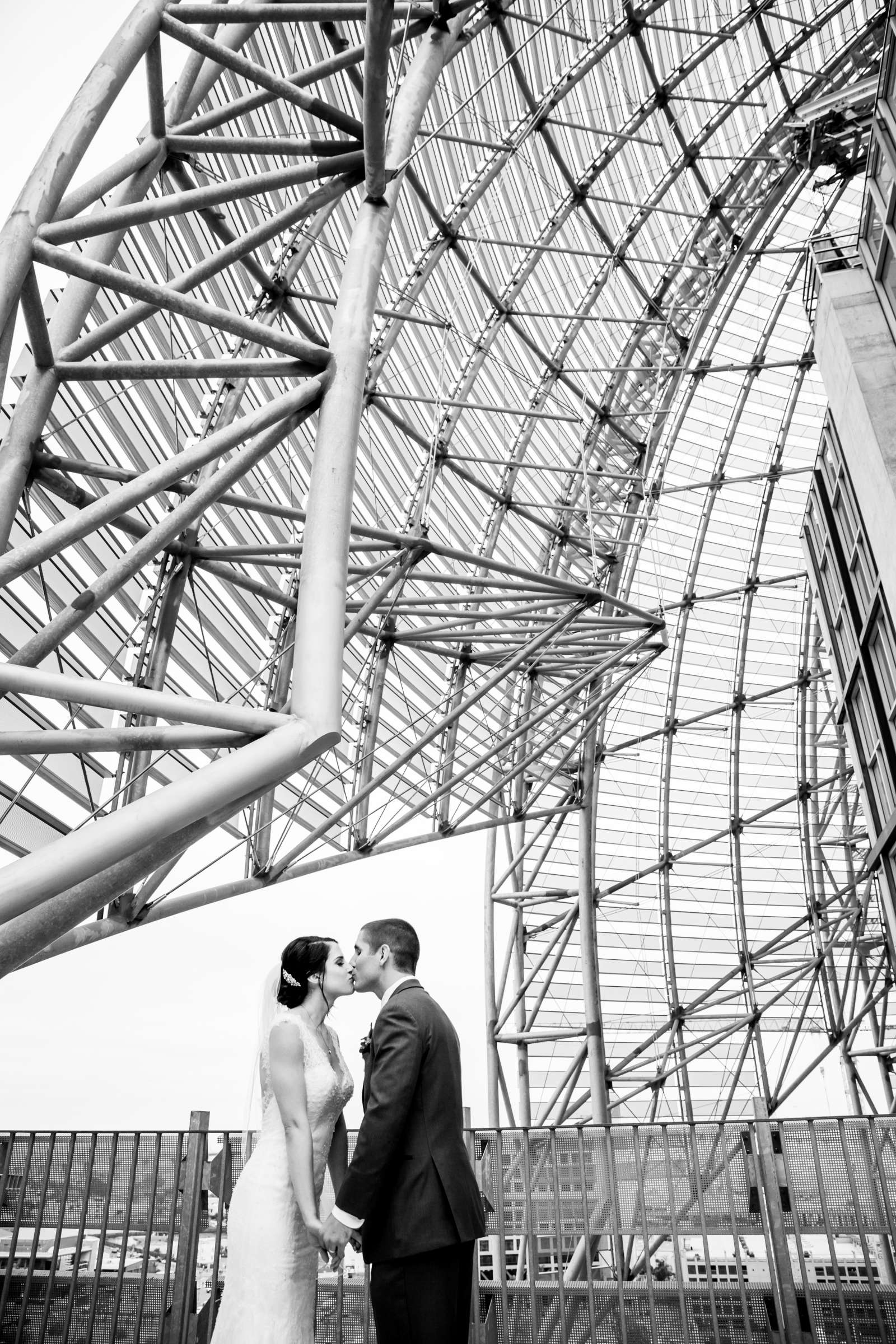 San Diego Central Library Wedding, Ashley and Mark Wedding Photo #10 by True Photography