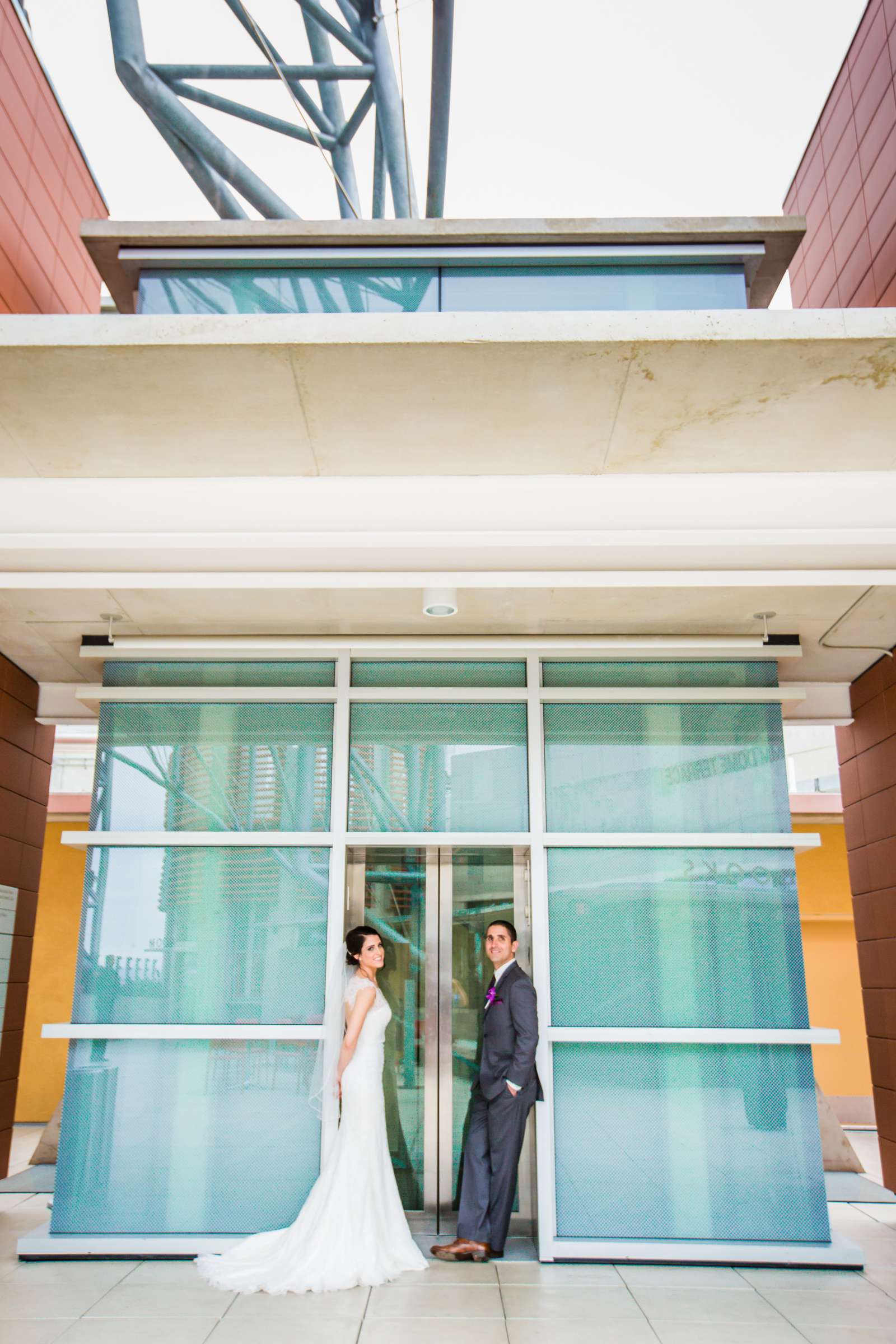San Diego Central Library Wedding, Ashley and Mark Wedding Photo #12 by True Photography