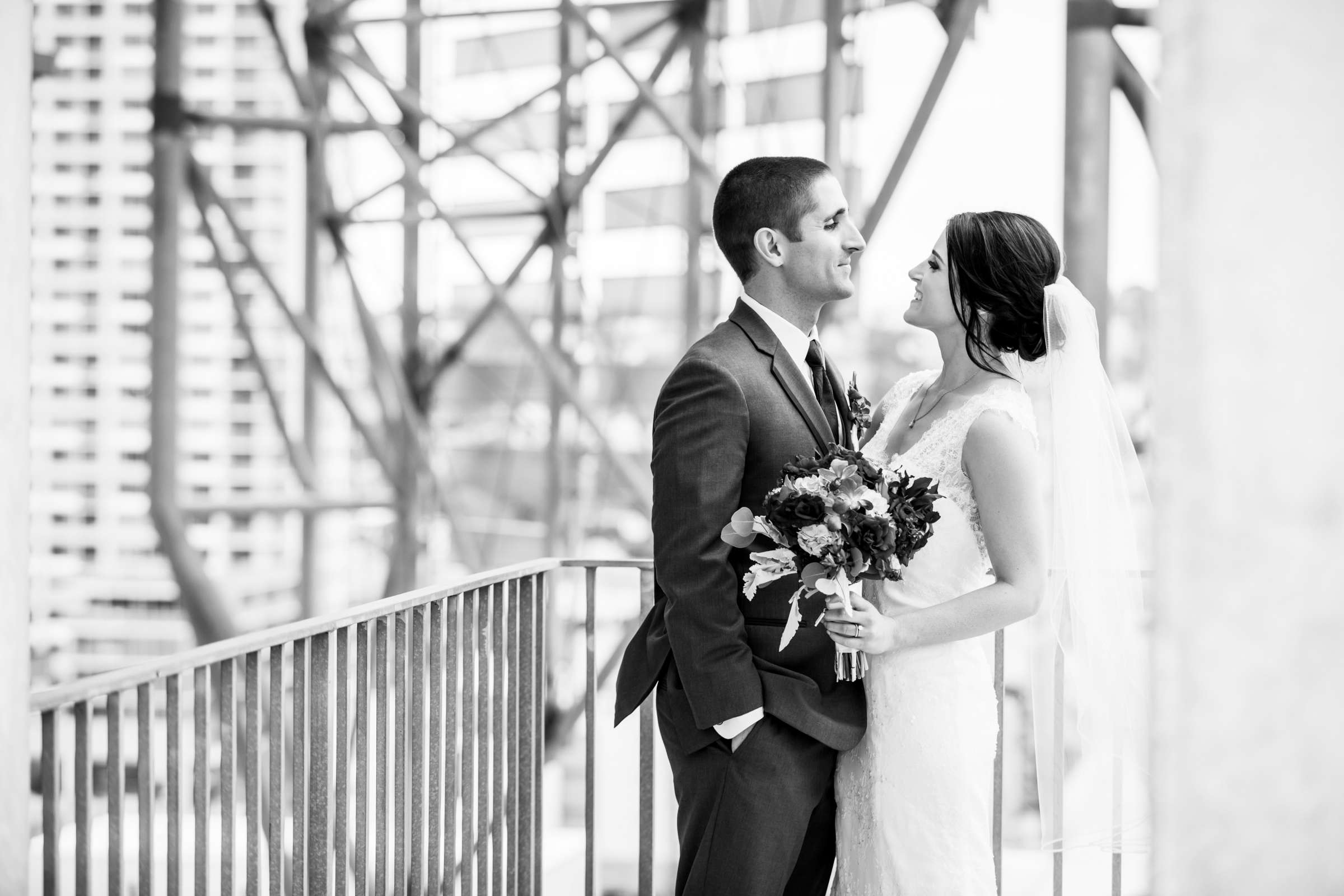 San Diego Central Library Wedding, Ashley and Mark Wedding Photo #14 by True Photography