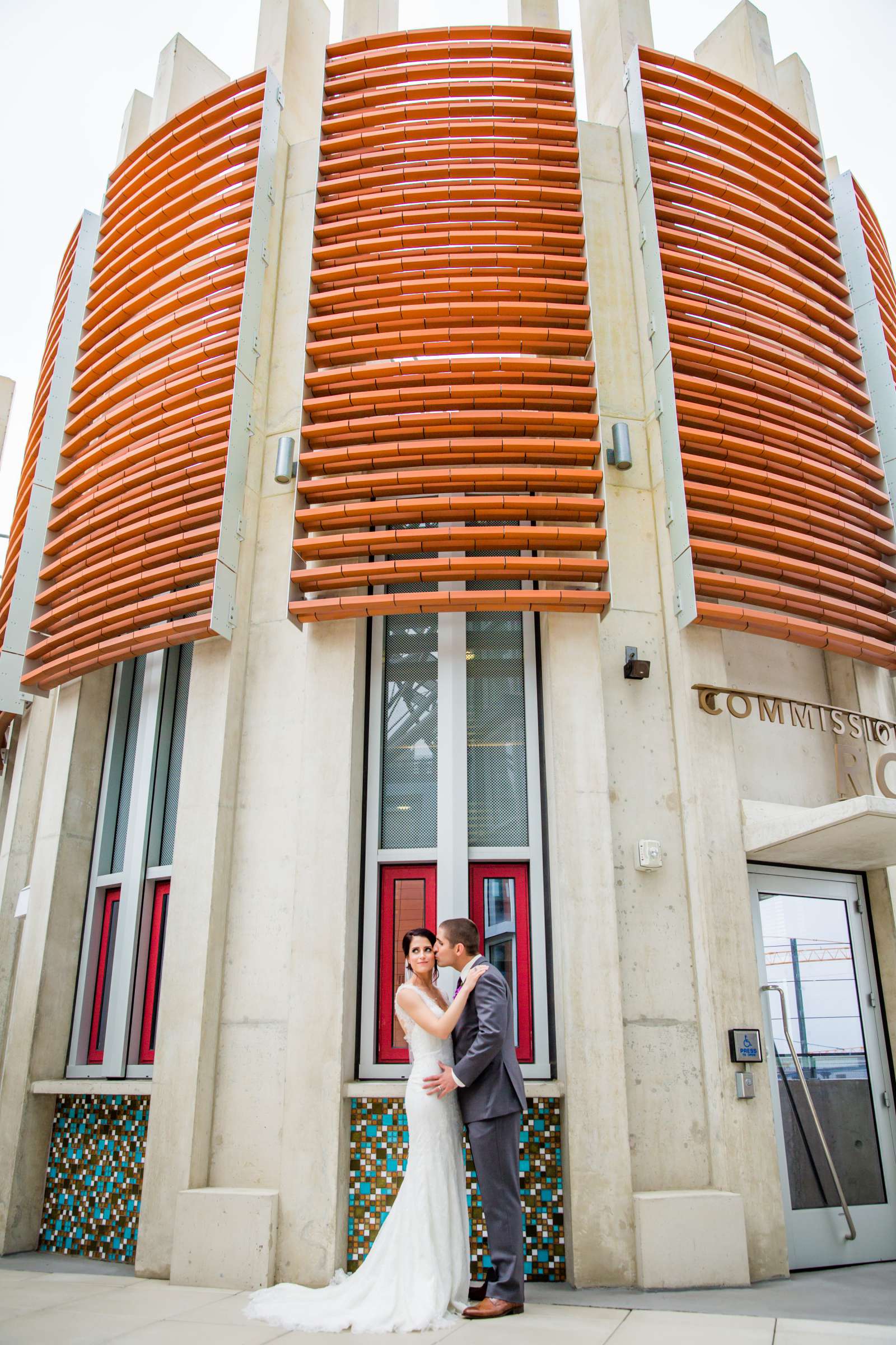 San Diego Central Library Wedding, Ashley and Mark Wedding Photo #15 by True Photography