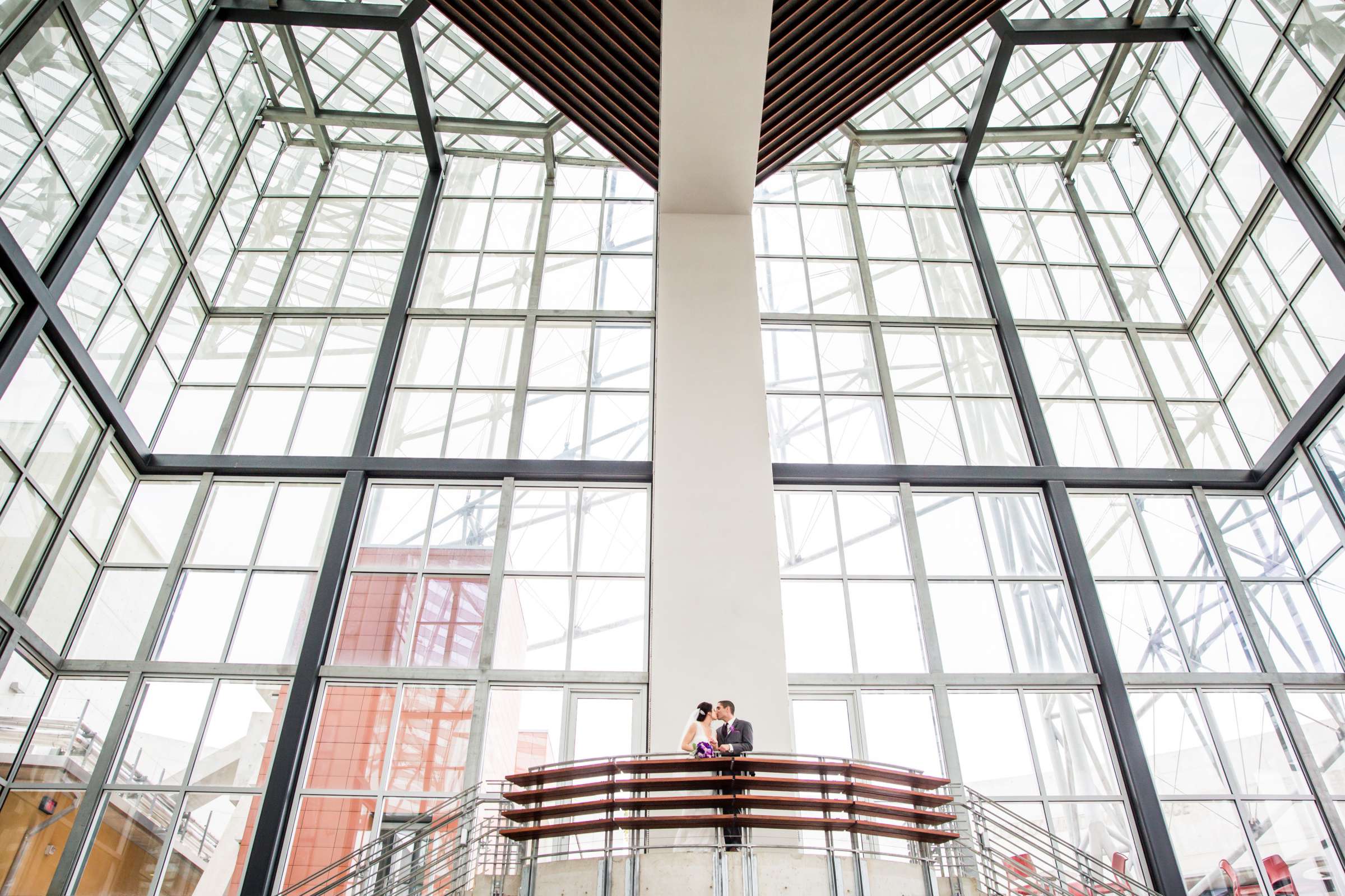 San Diego Central Library Wedding, Ashley and Mark Wedding Photo #19 by True Photography