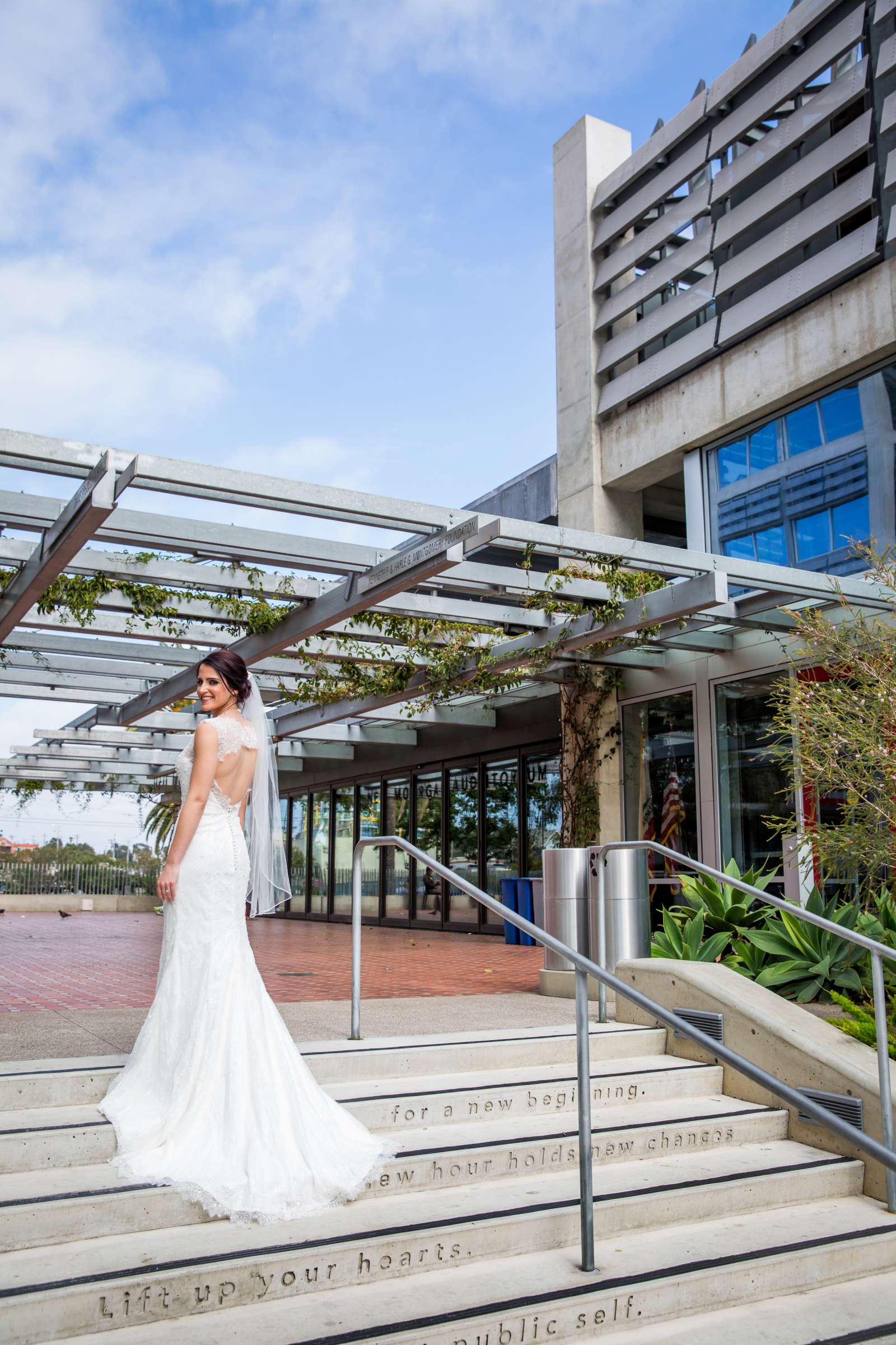 San Diego Central Library Wedding, Ashley and Mark Wedding Photo #49 by True Photography