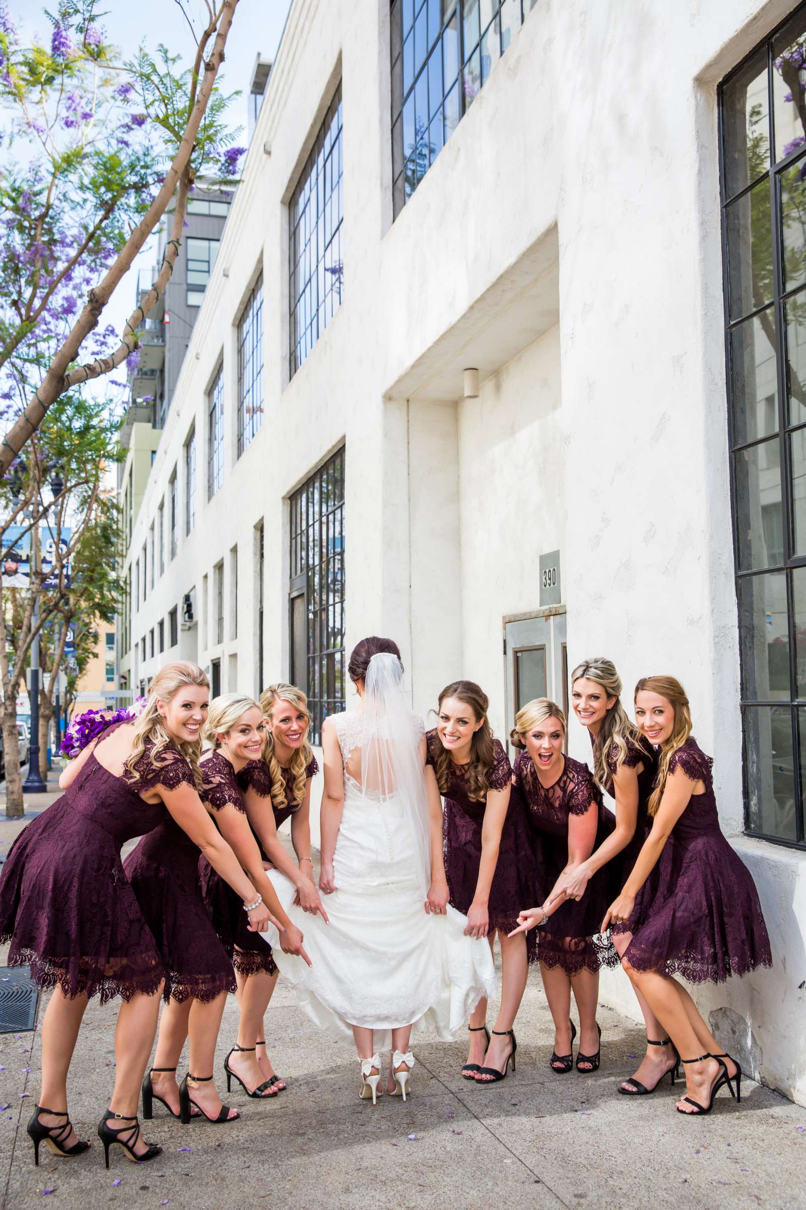 San Diego Central Library Wedding, Ashley and Mark Wedding Photo #50 by True Photography