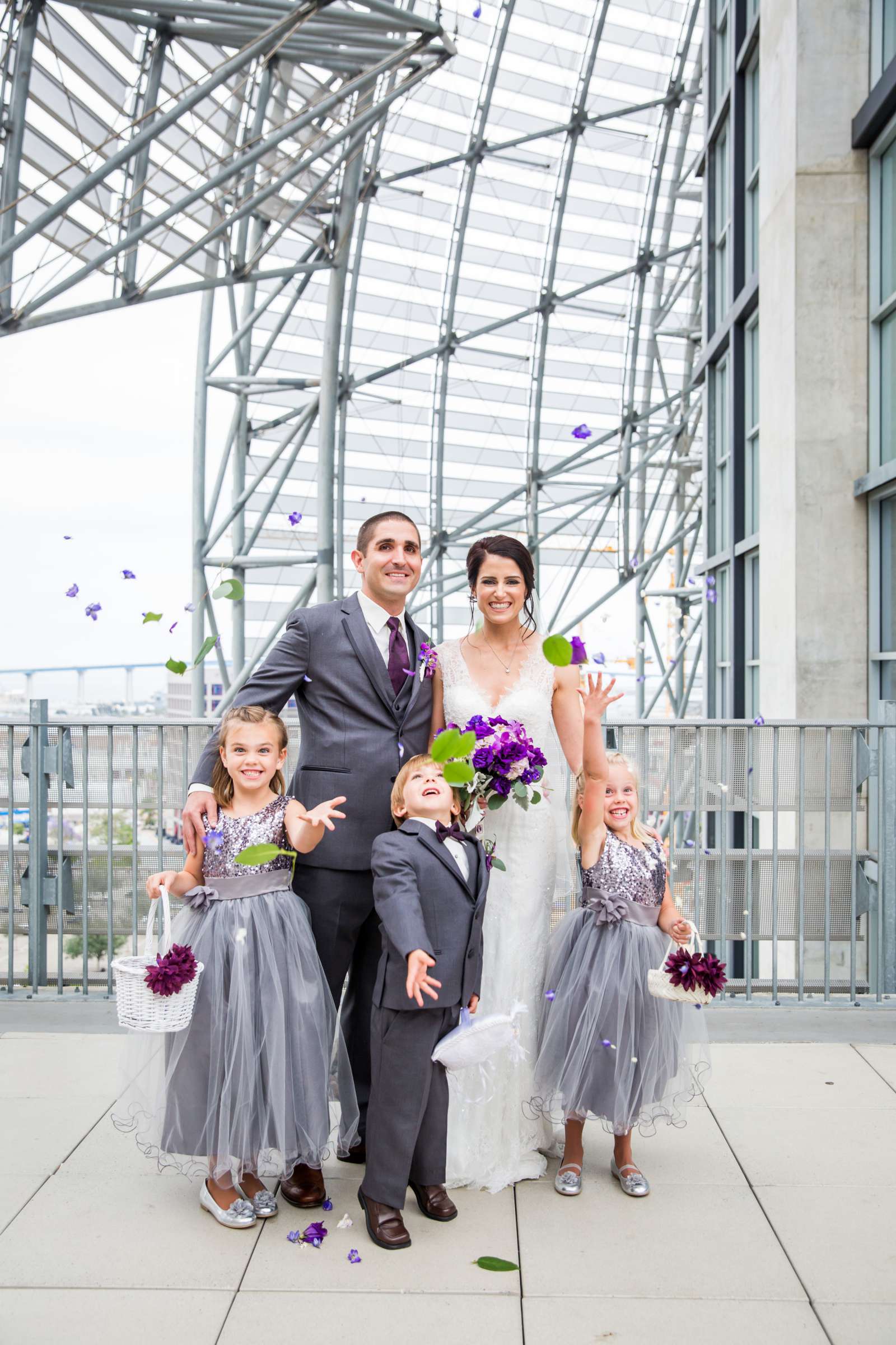 San Diego Central Library Wedding, Ashley and Mark Wedding Photo #70 by True Photography