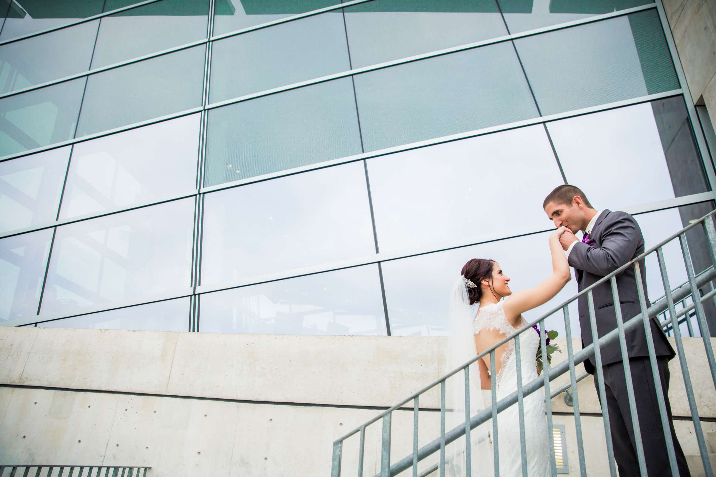 San Diego Central Library Wedding, Ashley and Mark Wedding Photo #82 by True Photography