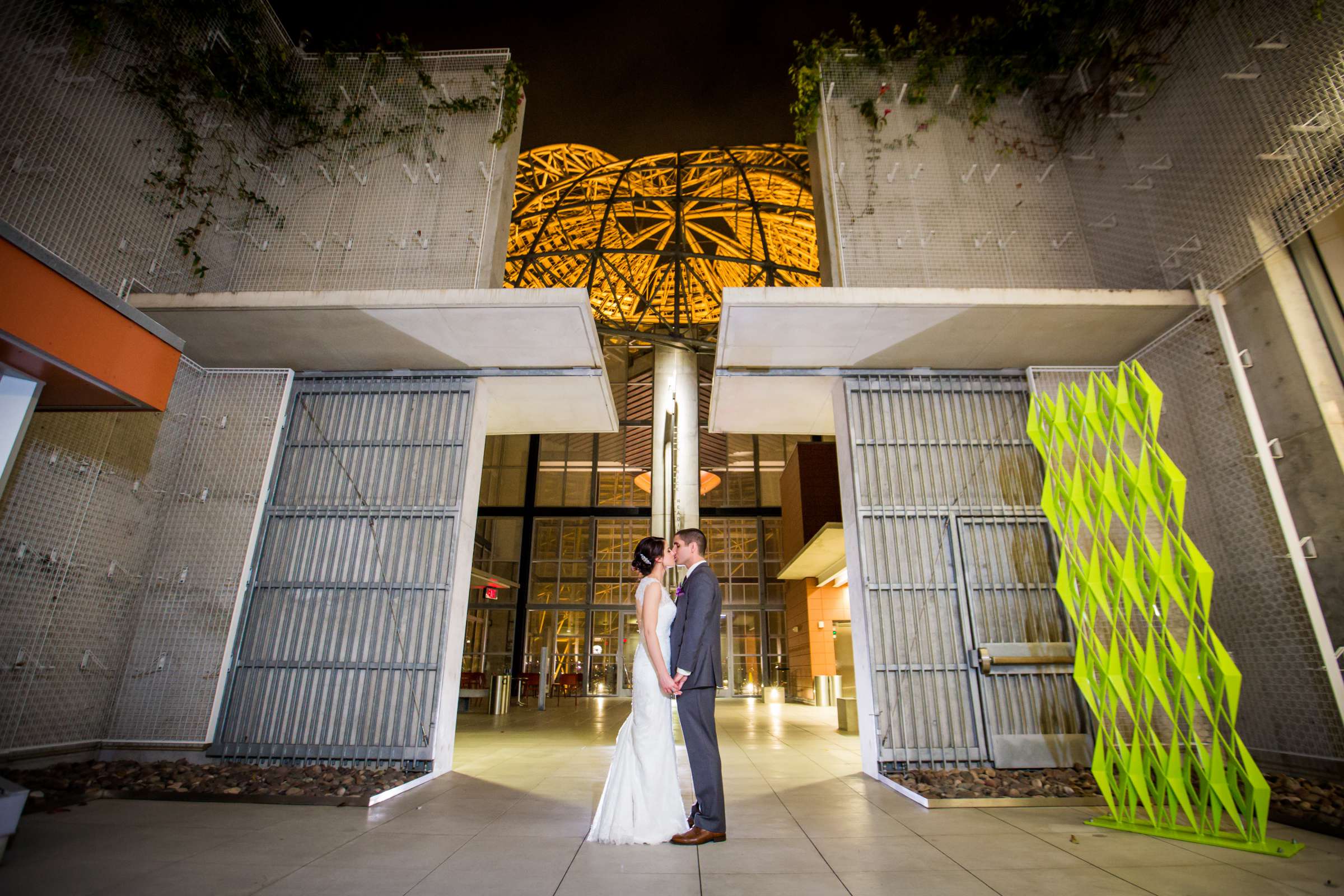 San Diego Central Library Wedding, Ashley and Mark Wedding Photo #103 by True Photography