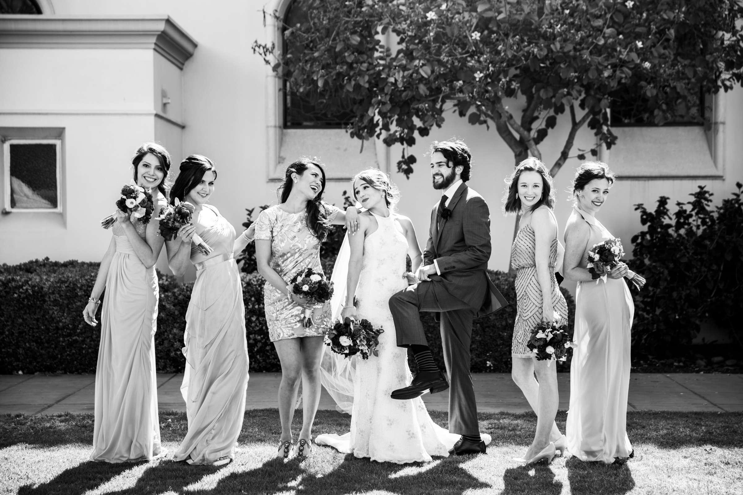 San Diego Central Library Wedding coordinated by Creative Affairs Inc, Alexandria and Daniel Wedding Photo #11 by True Photography