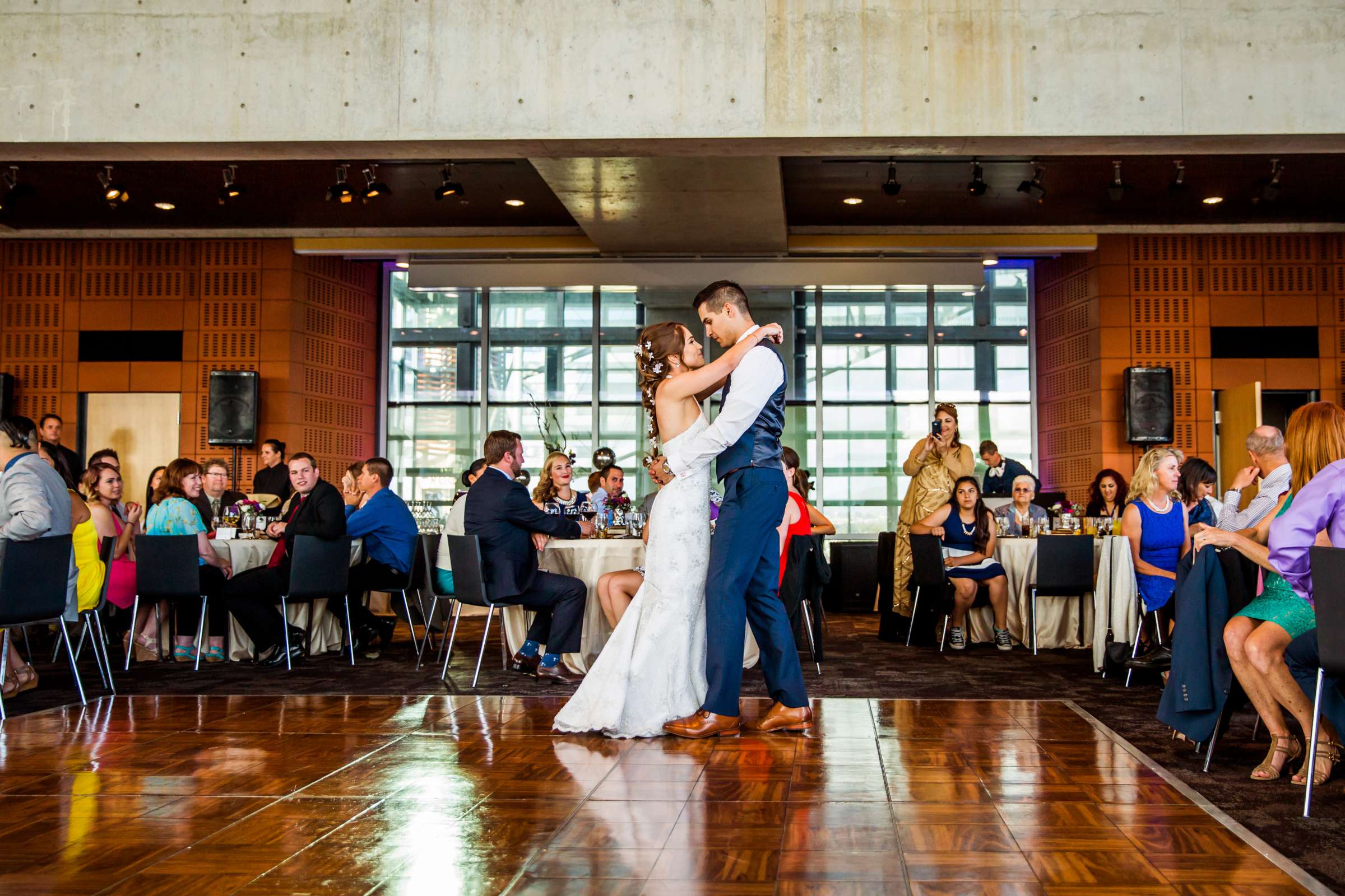 San Diego Central Library Wedding coordinated by Creative Affairs Inc, Alexandria and Daniel Wedding Photo #102 by True Photography
