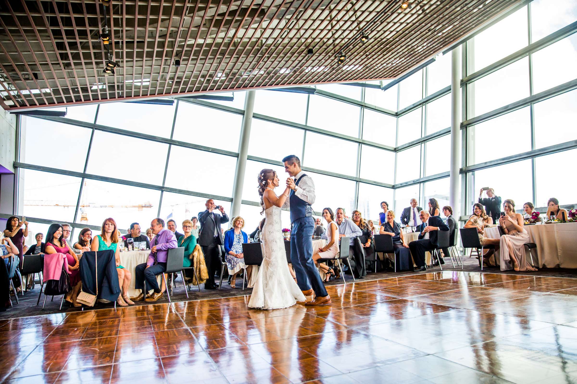 San Diego Central Library Wedding coordinated by Creative Affairs Inc, Alexandria and Daniel Wedding Photo #105 by True Photography