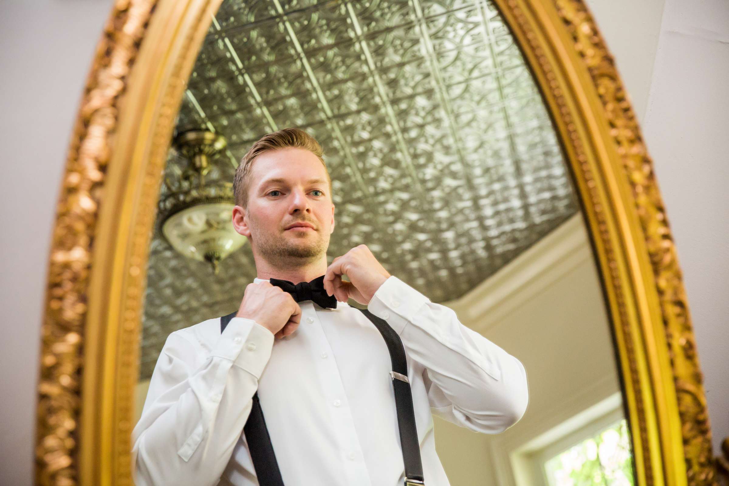 Groom, Getting Ready at Twin Oaks House & Gardens Wedding Estate Wedding coordinated by Twin Oaks House & Gardens Wedding Estate, Hanh and Josh Wedding Photo #49 by True Photography