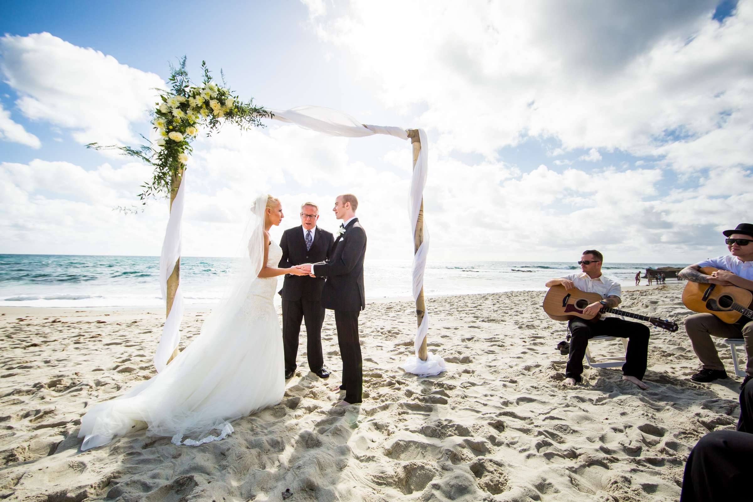 Ceremony, Beach at Wedding, Kristen and Ryan Wedding Photo #229782 by True Photography