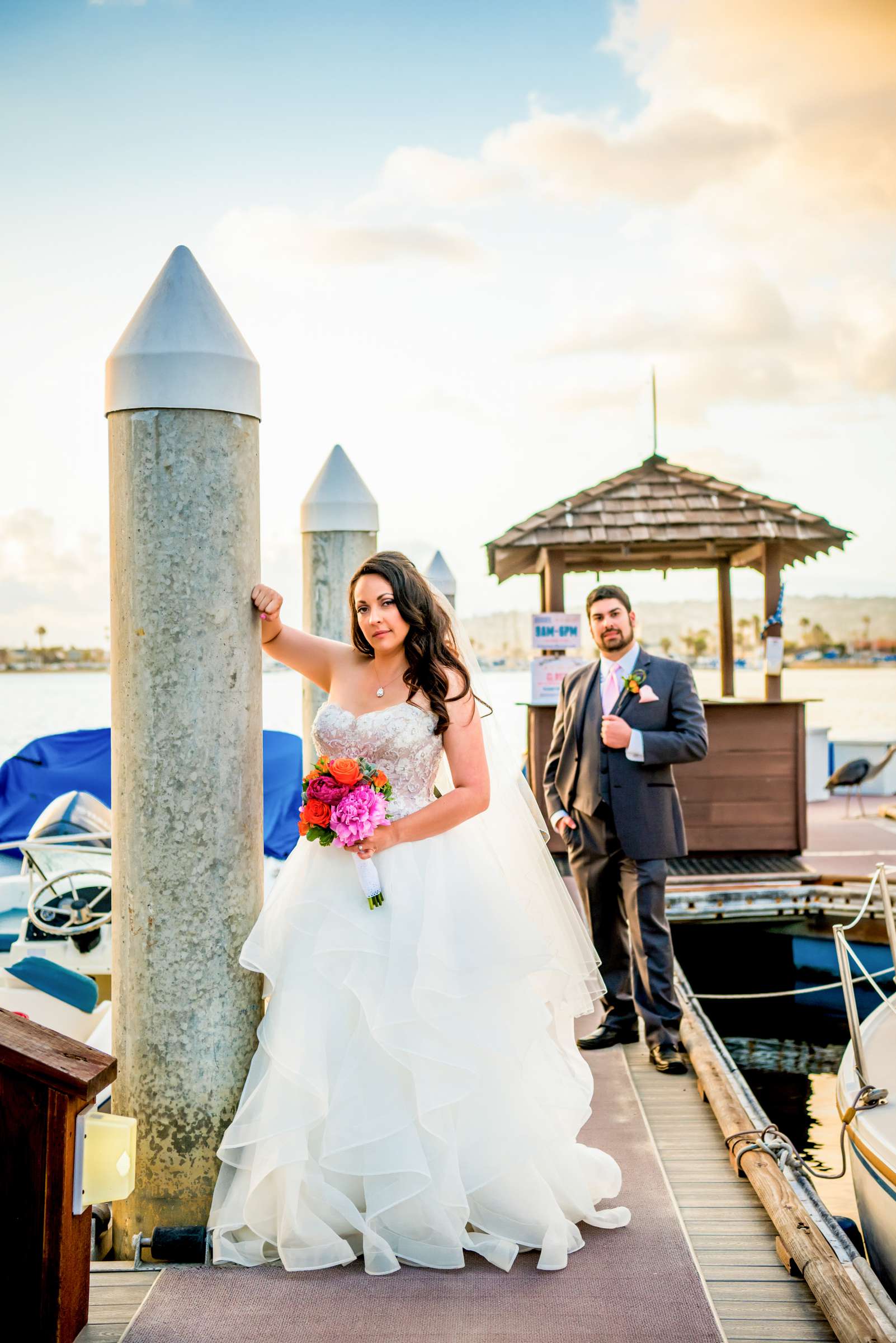 Bahia Hotel Wedding coordinated by A Hundred Hearts, Tiffany and Adam Wedding Photo #4 by True Photography