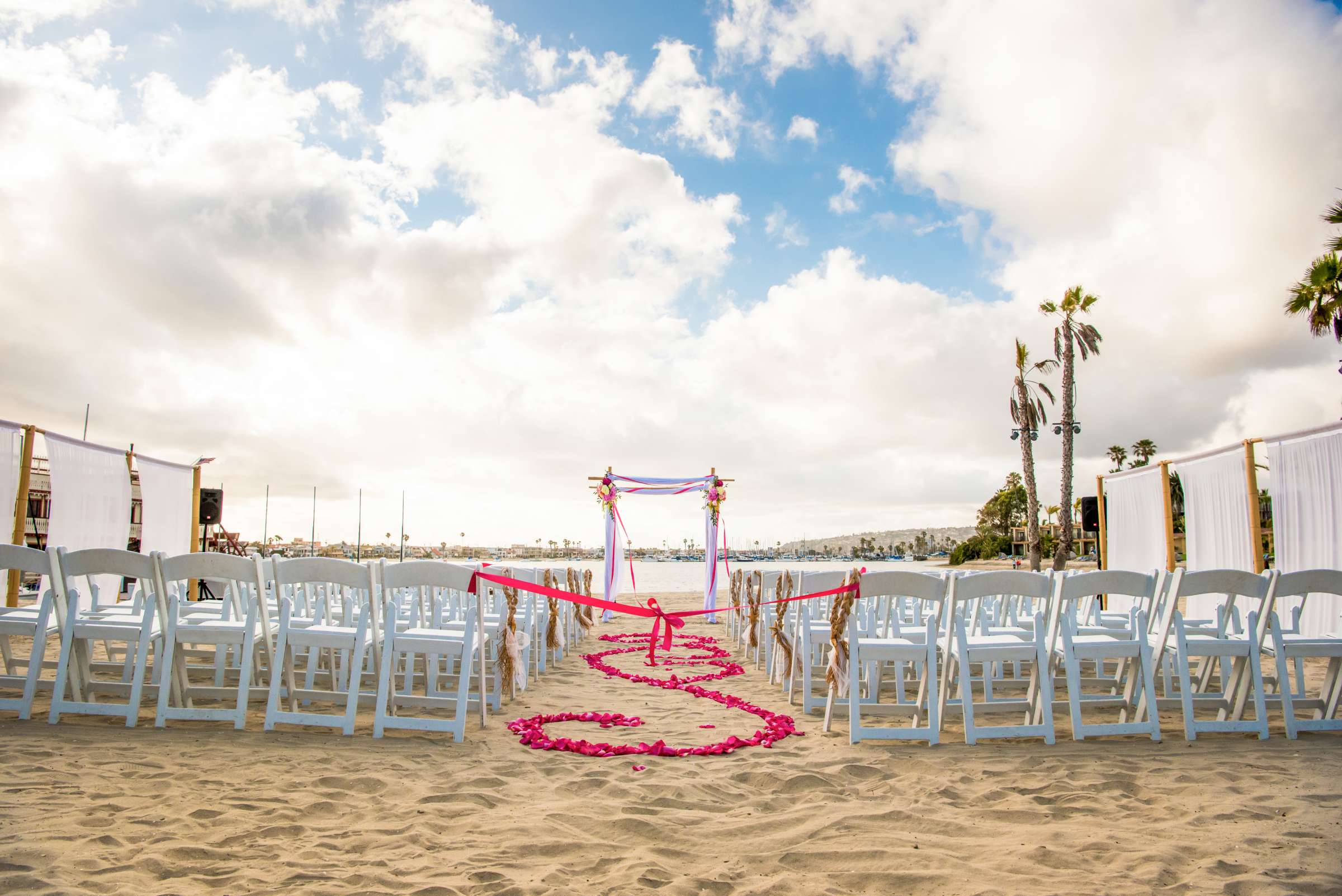 Bahia Hotel Wedding coordinated by A Hundred Hearts, Tiffany and Adam Wedding Photo #9 by True Photography
