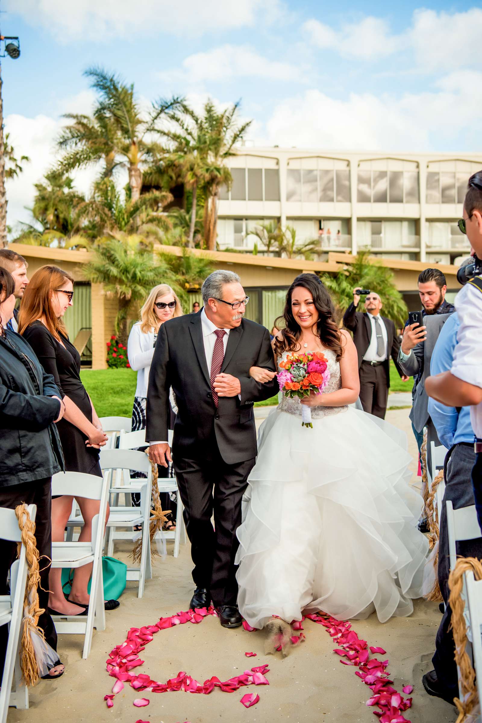 Bahia Hotel Wedding coordinated by A Hundred Hearts, Tiffany and Adam Wedding Photo #10 by True Photography