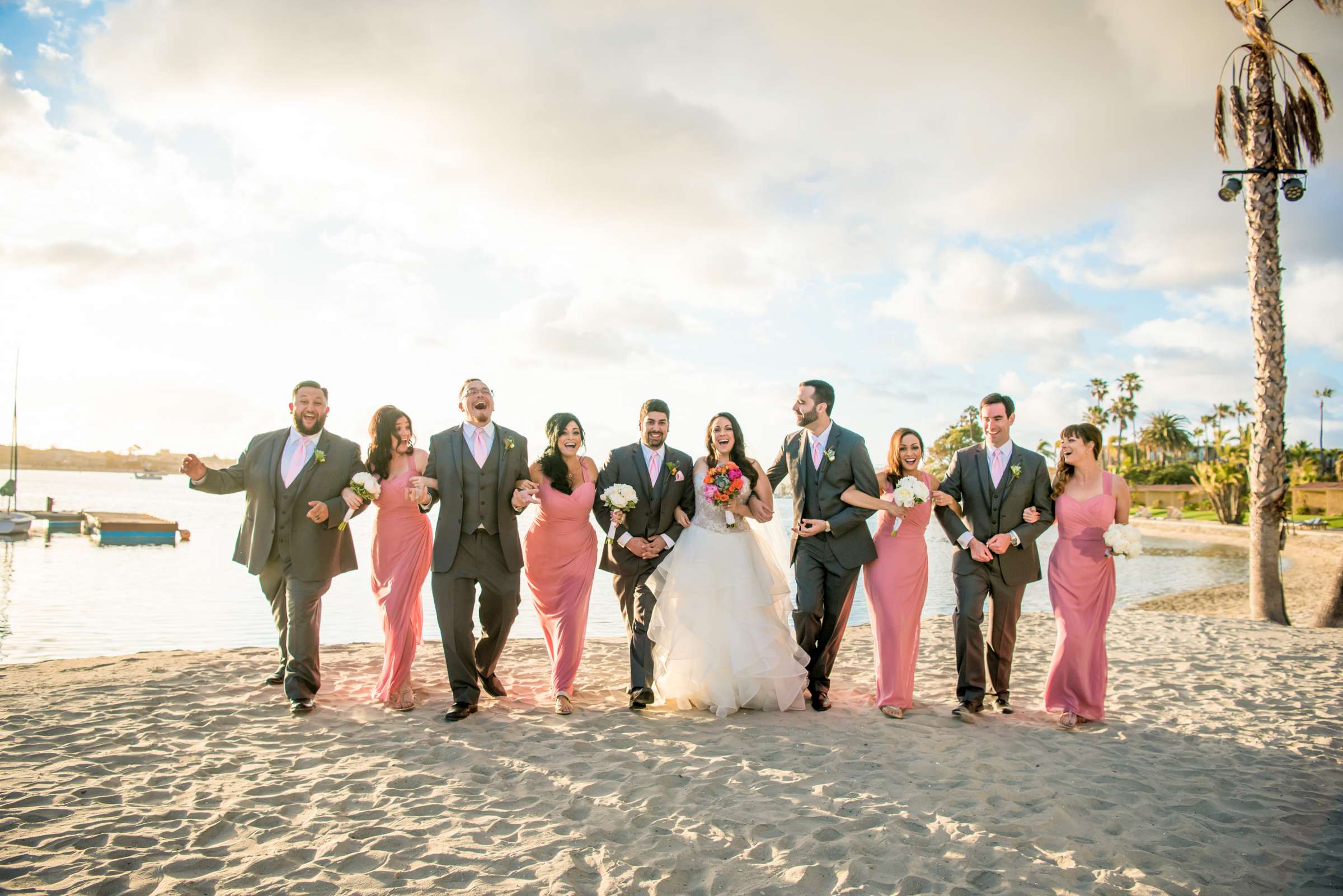 Bahia Hotel Wedding coordinated by A Hundred Hearts, Tiffany and Adam Wedding Photo #14 by True Photography