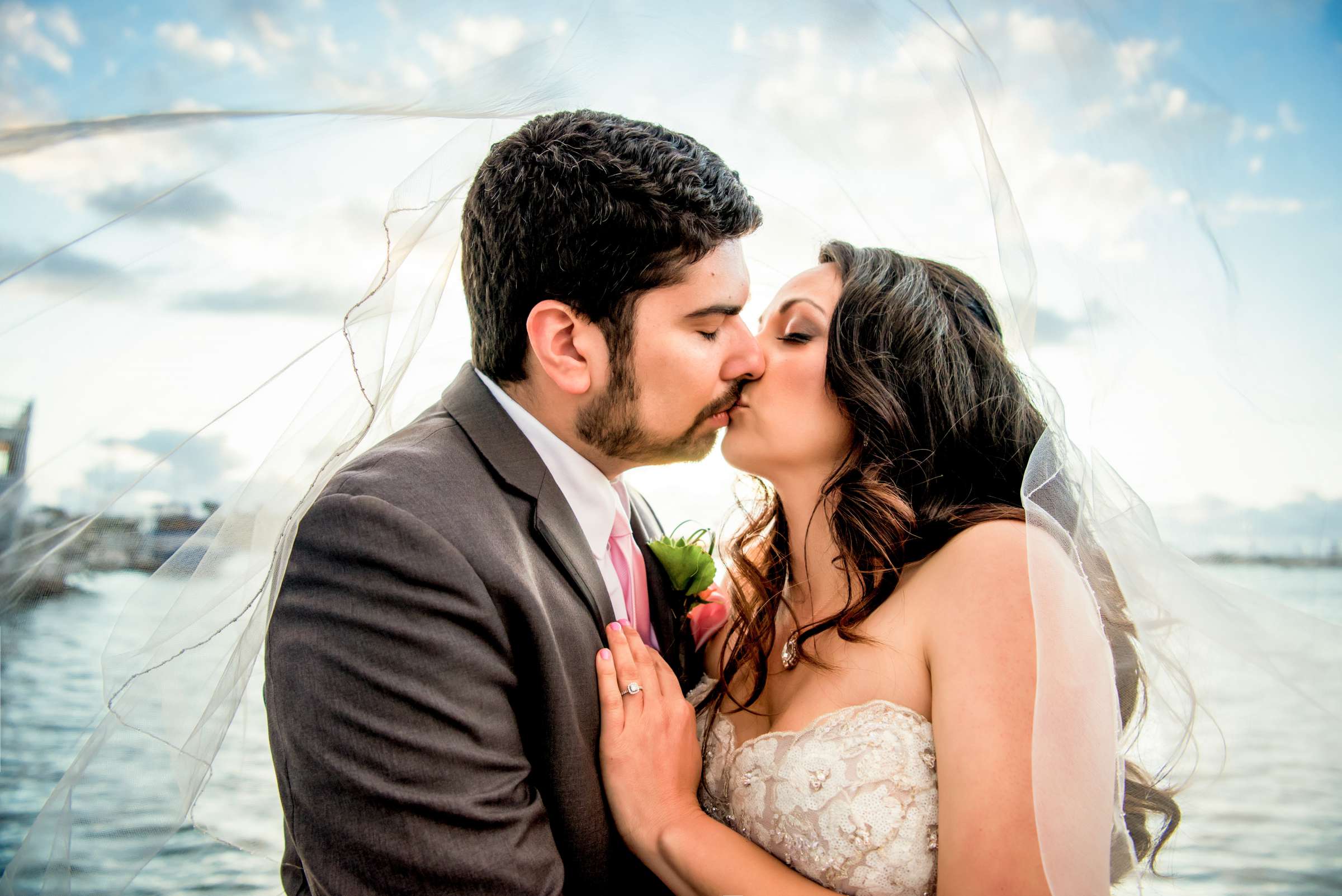 Bahia Hotel Wedding coordinated by A Hundred Hearts, Tiffany and Adam Wedding Photo #15 by True Photography