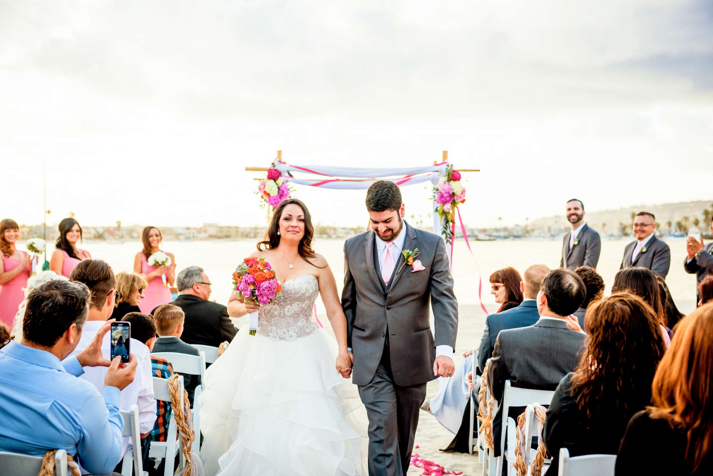 Bahia Hotel Wedding coordinated by A Hundred Hearts, Tiffany and Adam Wedding Photo #72 by True Photography