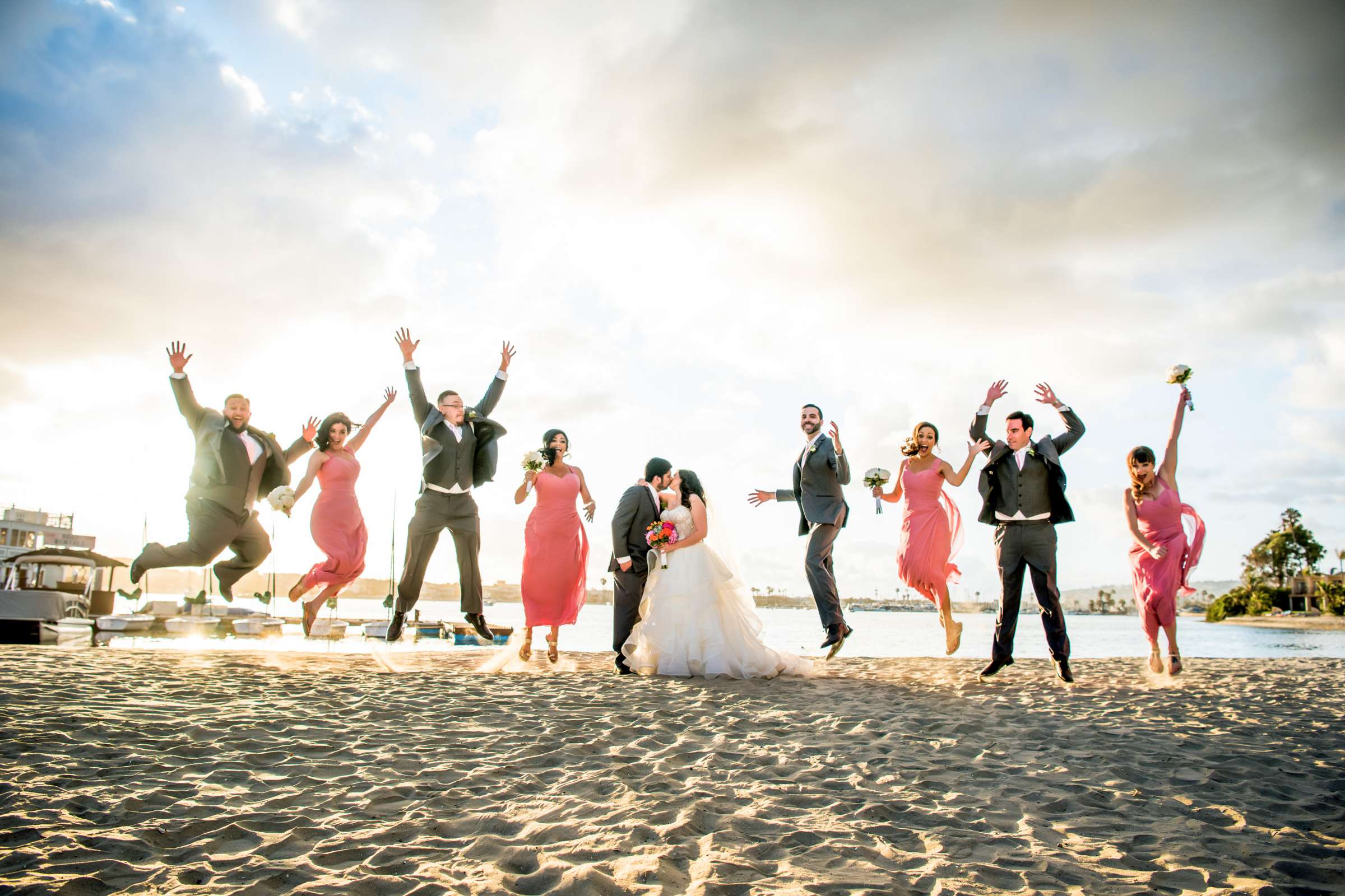 Bahia Hotel Wedding coordinated by A Hundred Hearts, Tiffany and Adam Wedding Photo #79 by True Photography