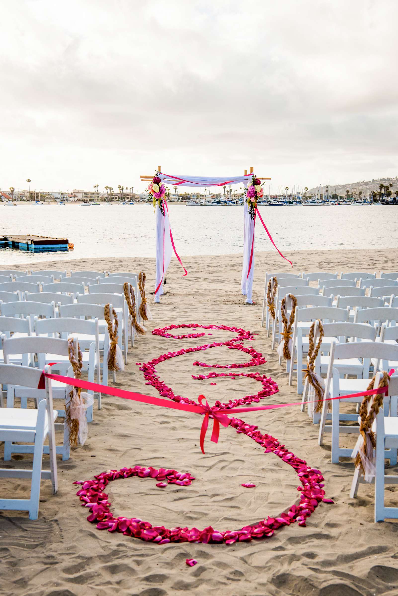Bahia Hotel Wedding coordinated by A Hundred Hearts, Tiffany and Adam Wedding Photo #117 by True Photography