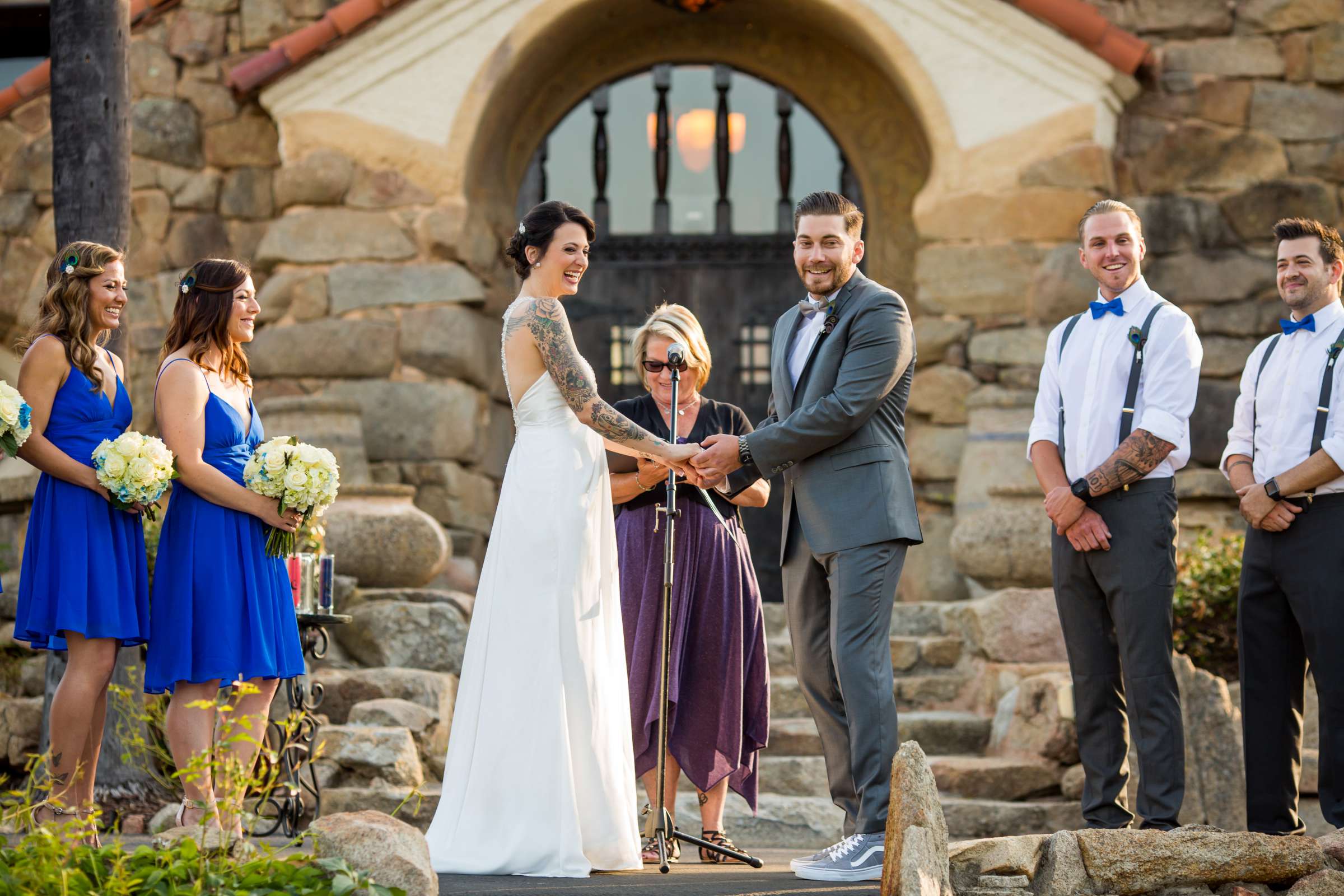 Mt Woodson Castle Wedding coordinated by Personal Touch Dining, Faye and Colin Wedding Photo #230171 by True Photography