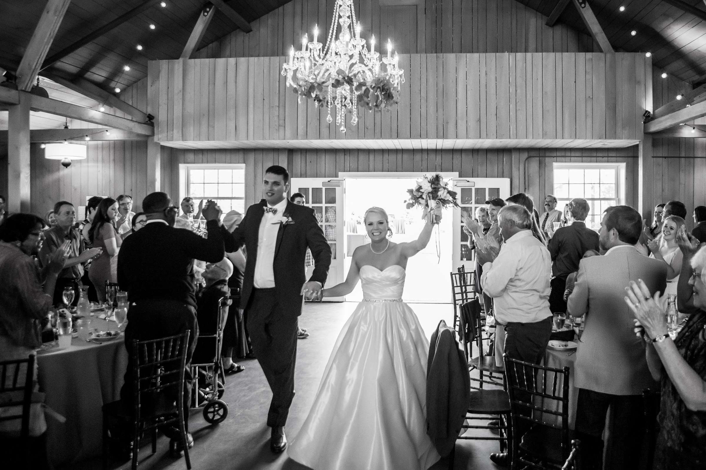 The Barn at Raccoon Creek Wedding coordinated by A Touch Of Bliss, Jennifer and Matt Wedding Photo #100 by True Photography