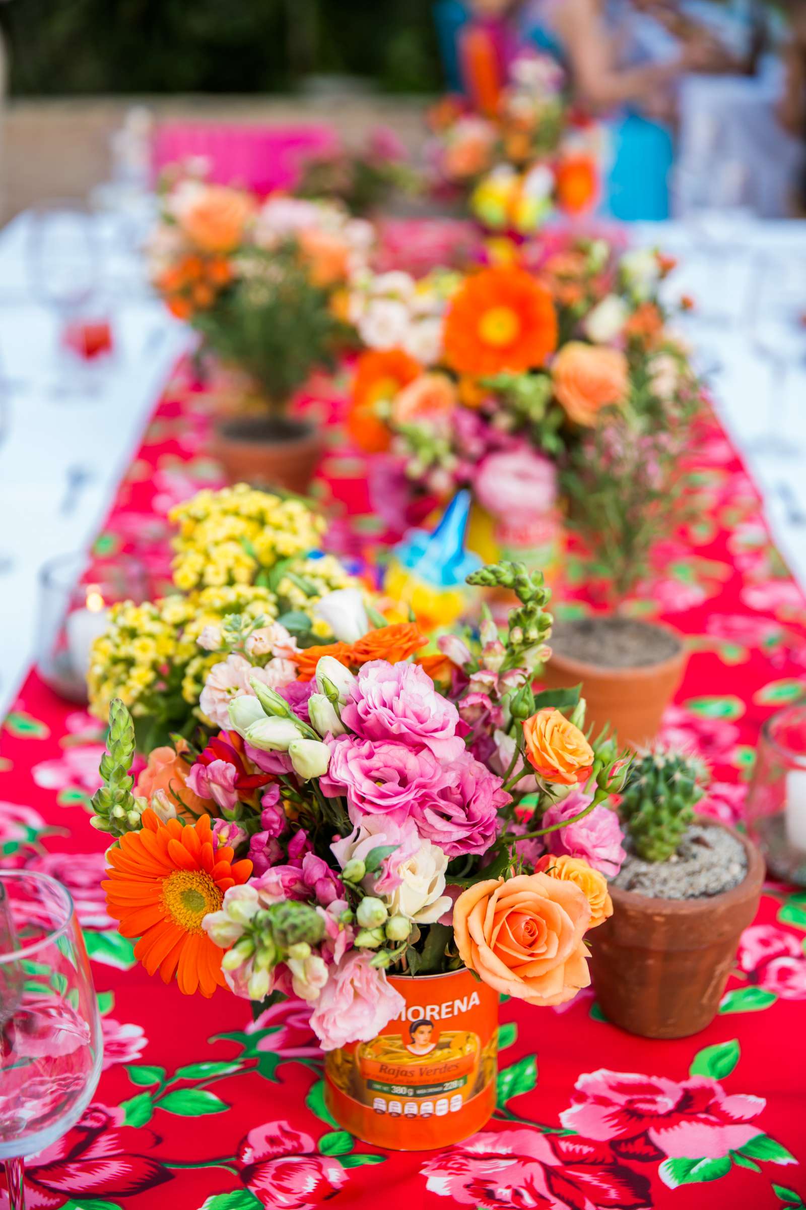 Table Shots, Flowers at Wedding coordinated by Mar Weddings, Chelsea and Scott Wedding Photo #24 by True Photography