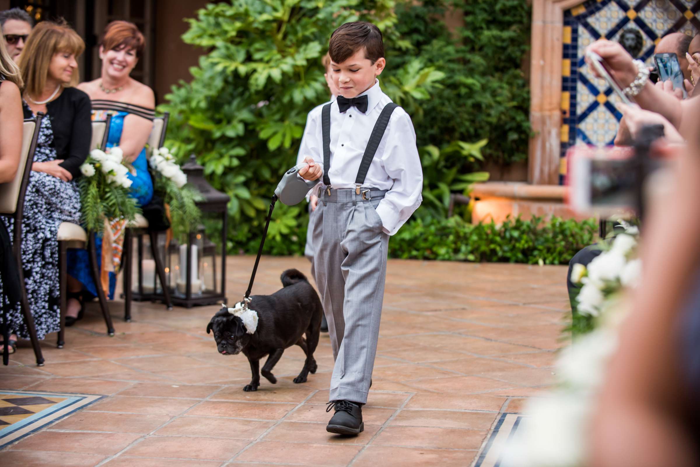 Ring Bearer at Rancho Valencia Wedding coordinated by EverAfter Events, Lynn and Chris Wedding Photo #232034 by True Photography