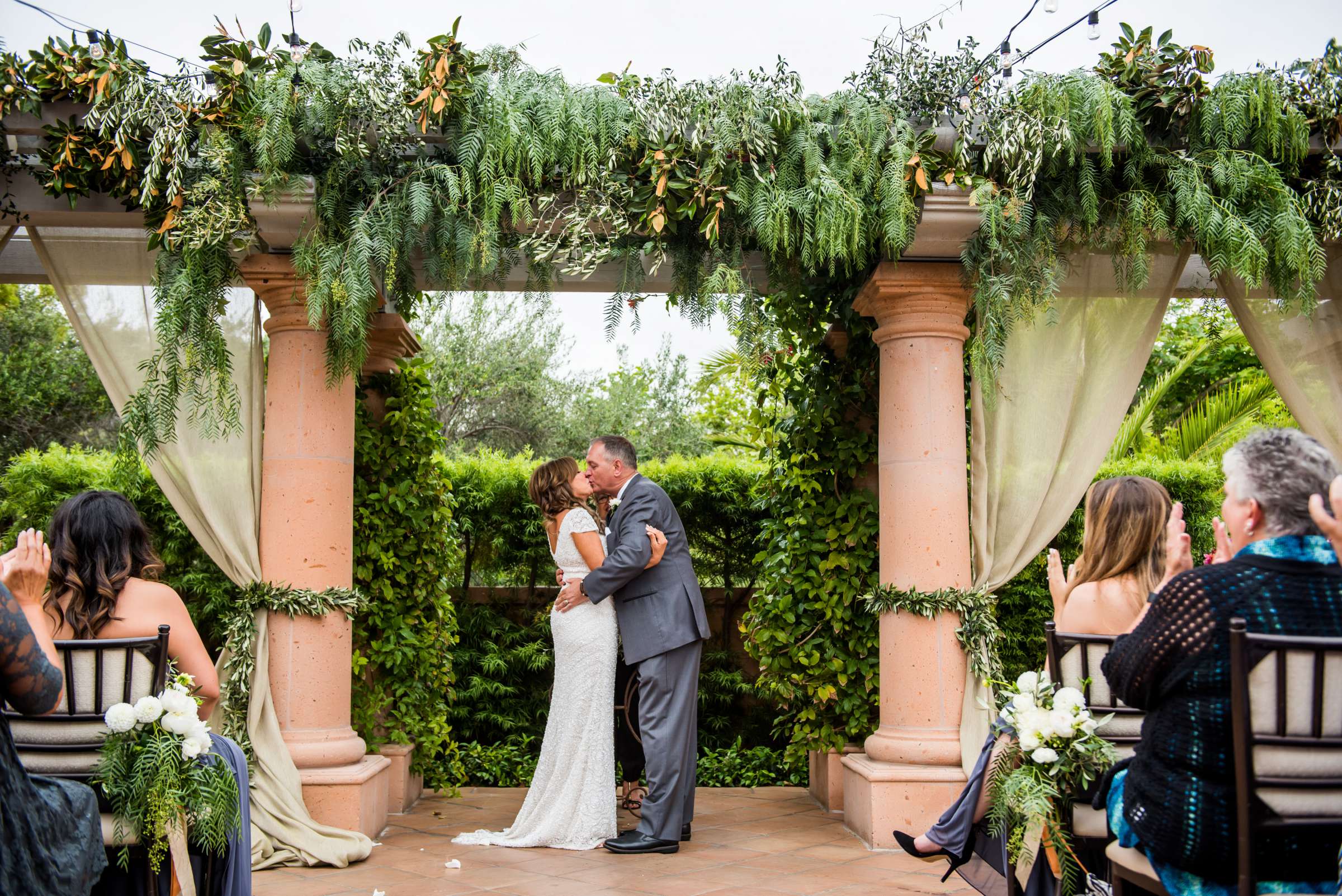 Rancho Valencia Wedding coordinated by EverAfter Events, Lynn and Chris Wedding Photo #232051 by True Photography