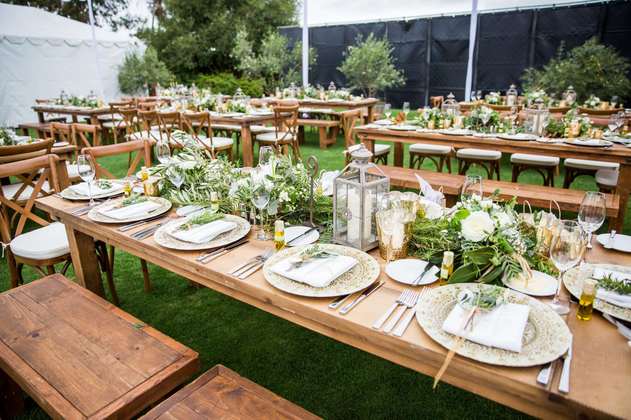 Table Shots, Rustic photo at Rancho Valencia Wedding coordinated by EverAfter Events, Lynn and Chris Wedding Photo #232063 by True Photography